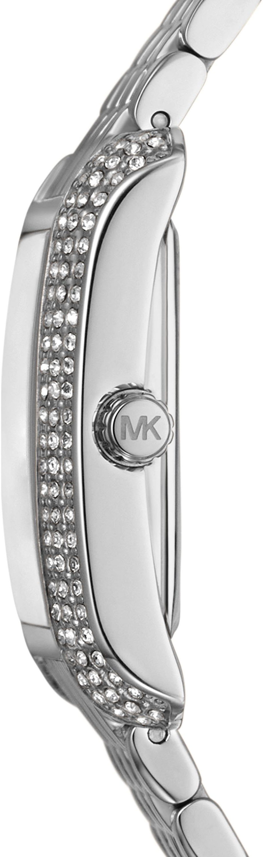 MICHAEL KORS Quarzuhr »EMERY«, Armbanduhr, Damenuhr, analog, Edelstahlarmband