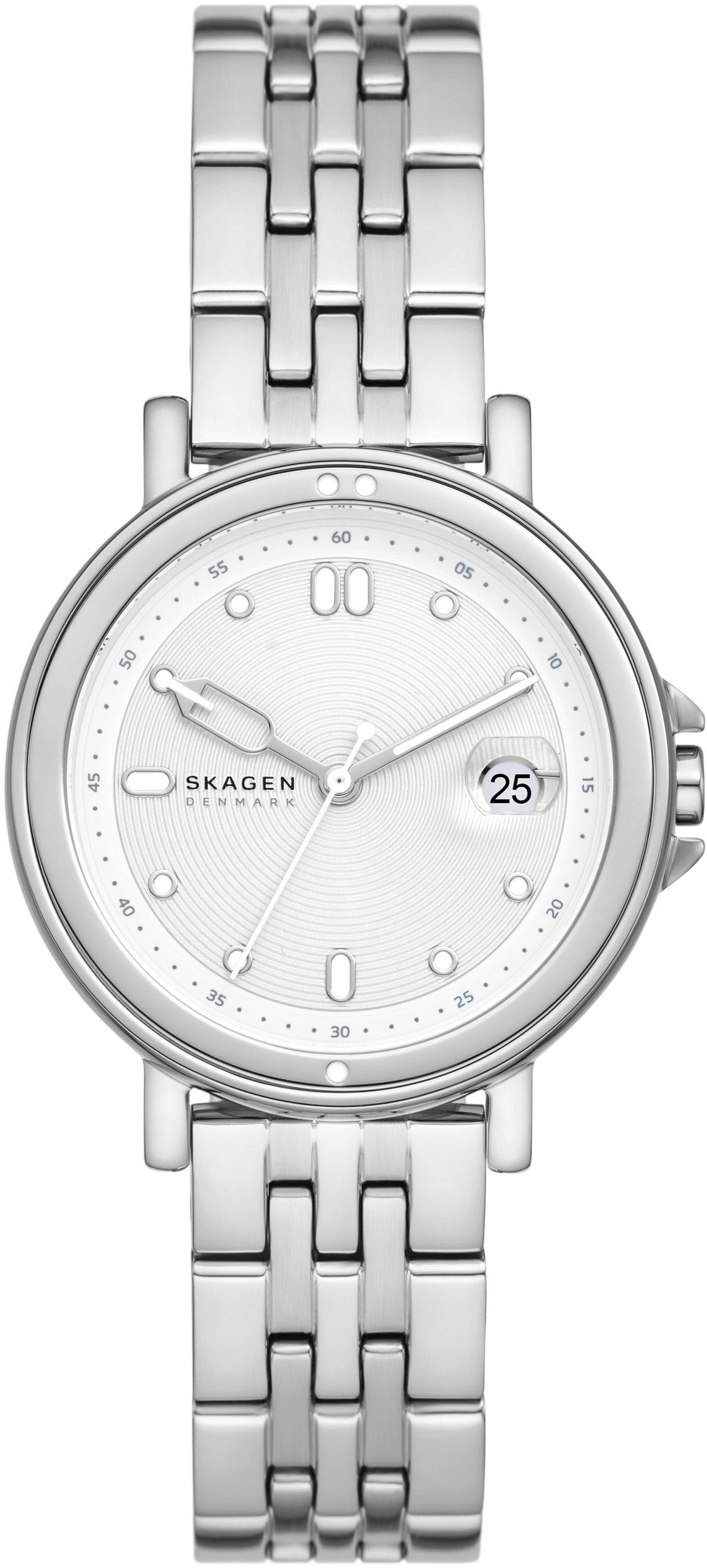 Skagen Quarzuhr »SIGNATURE LILLE SPORT«, Armbanduhr, Damenuhr, Datum, analog
