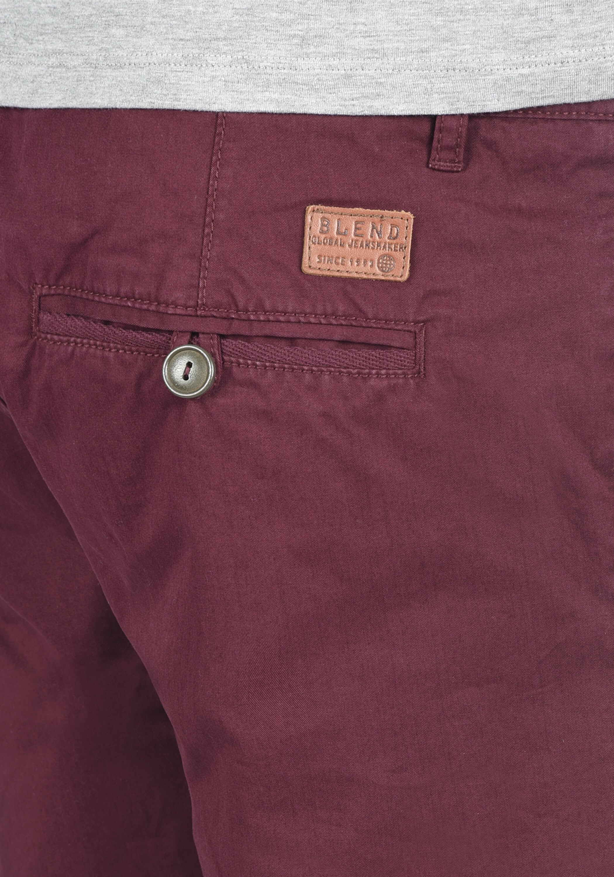 Blend Chinoshorts "BHKaito" Chino Shorts mit weißen Kontrastkordeln günstig online kaufen