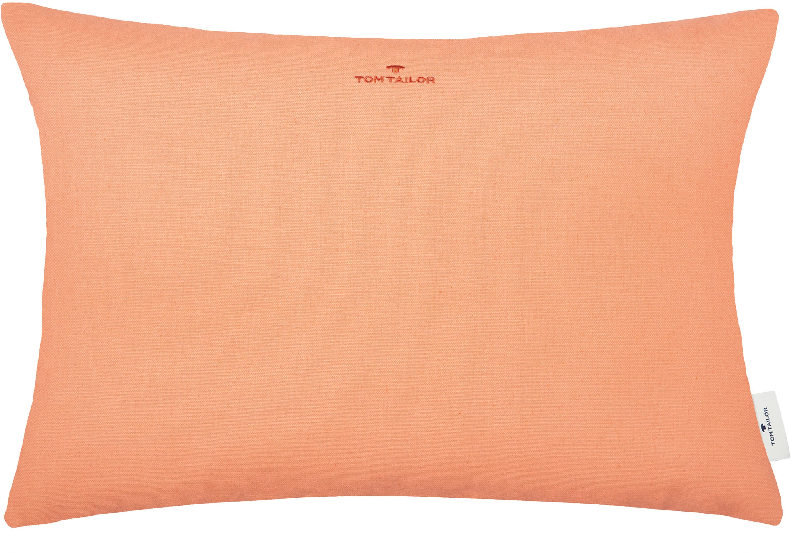 TOM TAILOR HOME "Dove Signature" mit Paspel, Kissenhülle ohne Füllung, 1 Stück