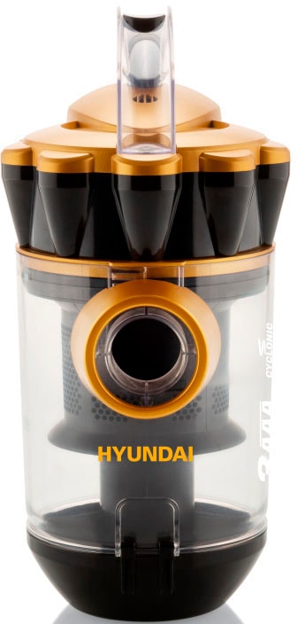Hyundai Bodenstaubsauger »VC014«, 800 W, beutellos, ECO Motor, 2x HEPA-Filter, Teleskoprohr, 8m Radius