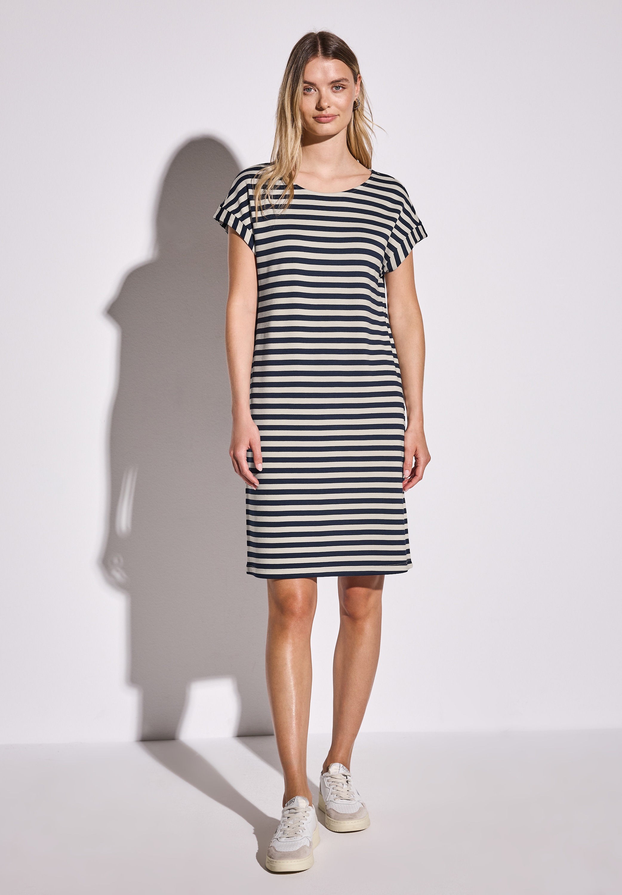 STREET ONE Jerseykleid Ohne Taschen knielang günstig online kaufen