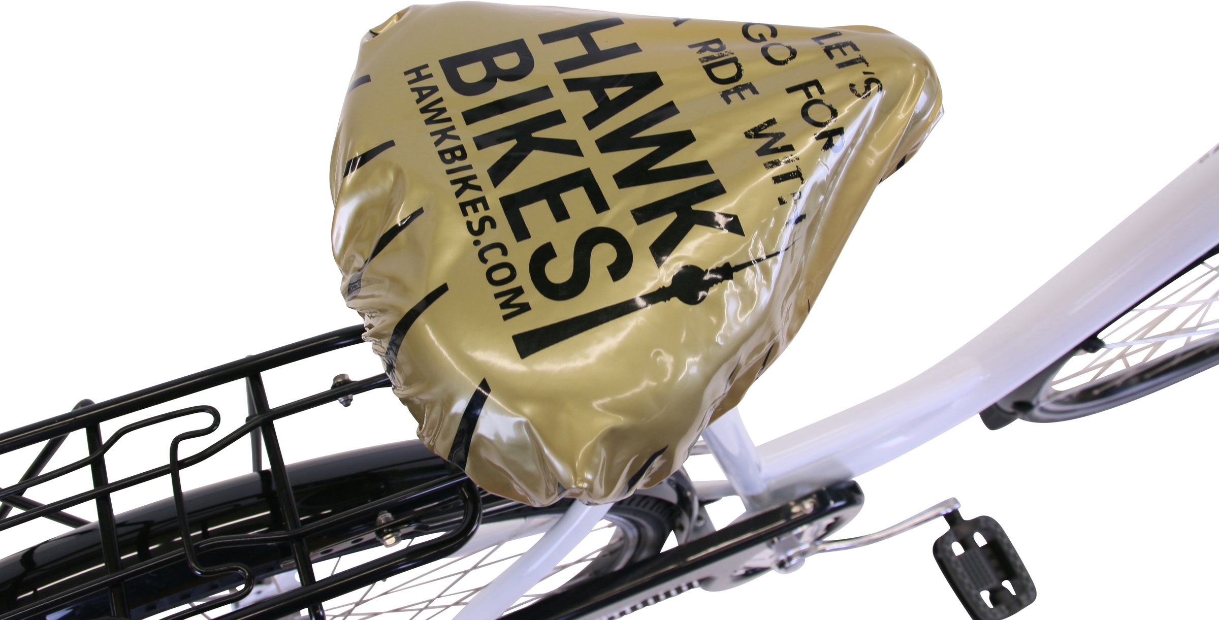 HAWK Bikes Cityrad »HAWK City Wave Premium White«, 3 Gang, Shimano, Nexus Schaltwerk, für Damen und Herren