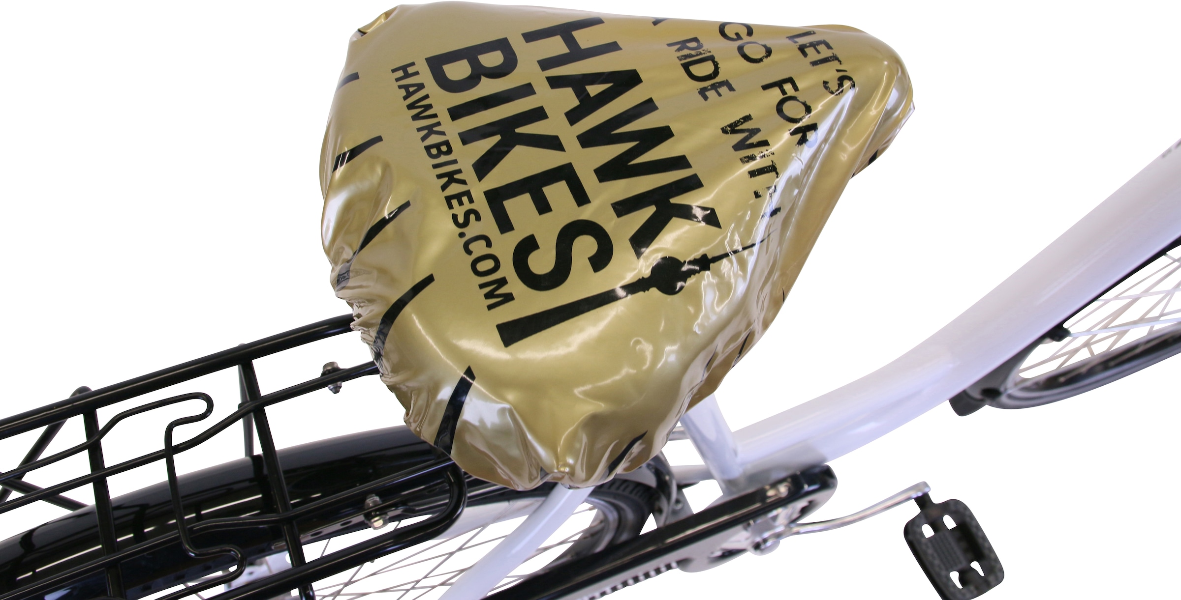 HAWK Bikes Cityrad »HAWK City Wave Premium White«, 3 Gang, Shimano, Nexus Schaltwerk