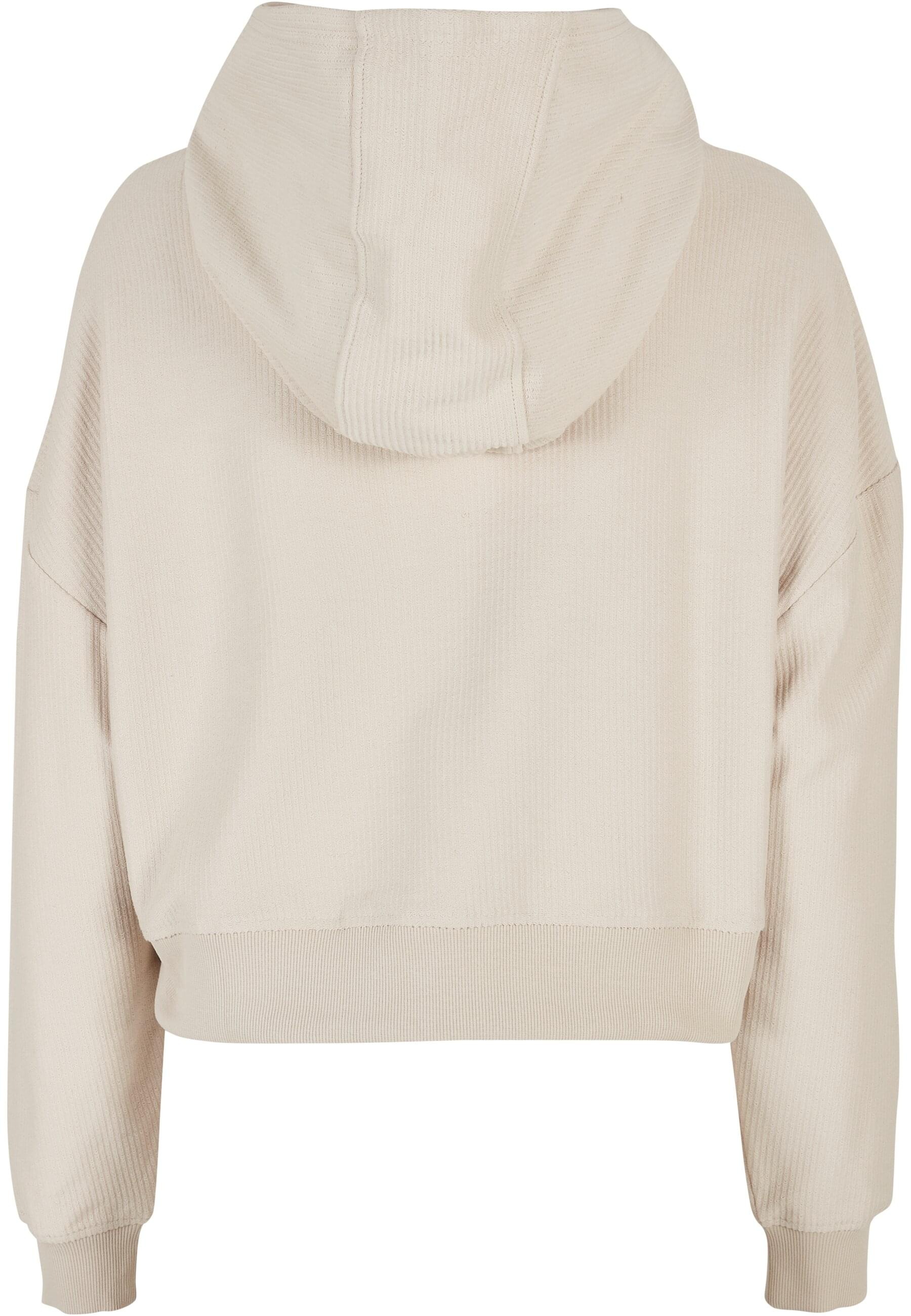 URBAN CLASSICS Kapuzenpullover »Urban Classics Damen Ladies Oversized Short Rib Hoody«, (1 tlg.)