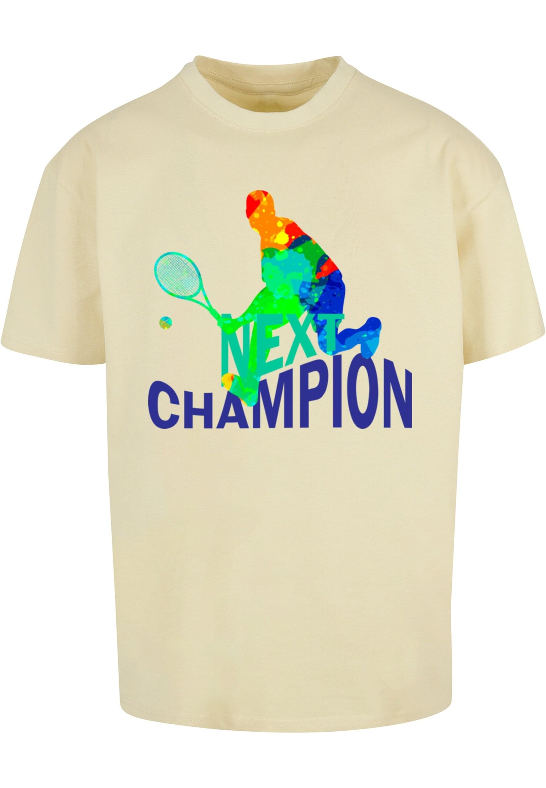 Merchcode T-Shirt »Merchcode Herren Next Champion Oversized Tee«, (1 tlg.)