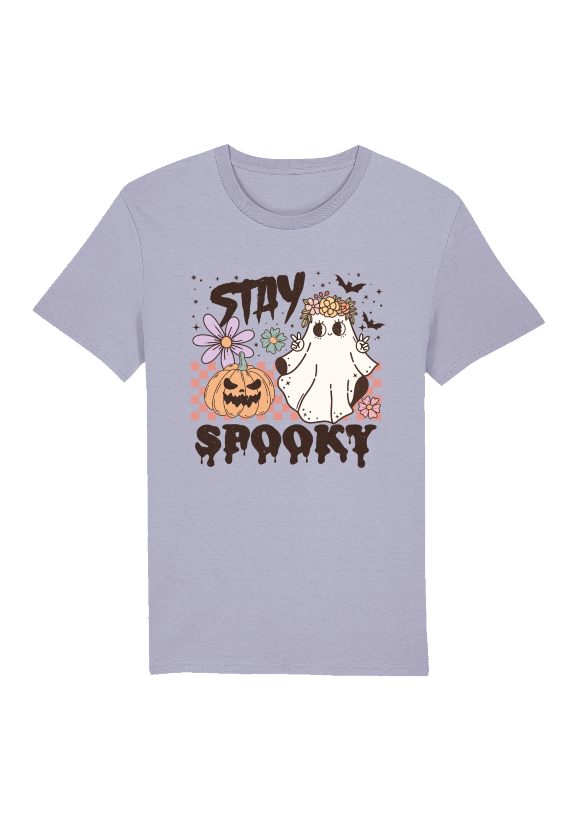 F4NT4STIC T-Shirt "Retro Halloween Stay Spooky rainbow", Premium Qualität, günstig online kaufen