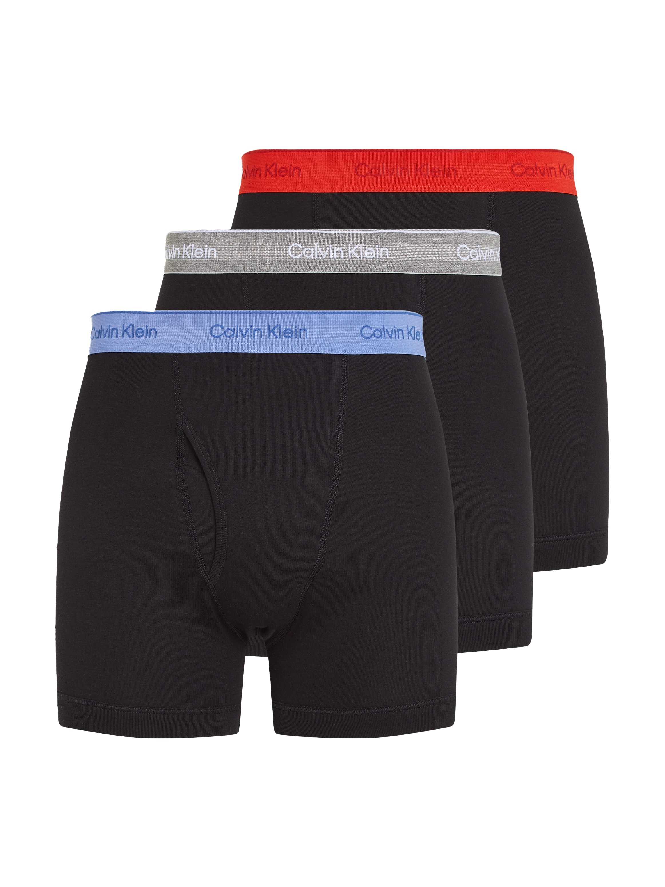 Calvin Klein Underwear Boxer »BOXER BRIEF 3PK«, (Packung, 3er-Pack), mit Logo-Elastikbund (3 Stück)