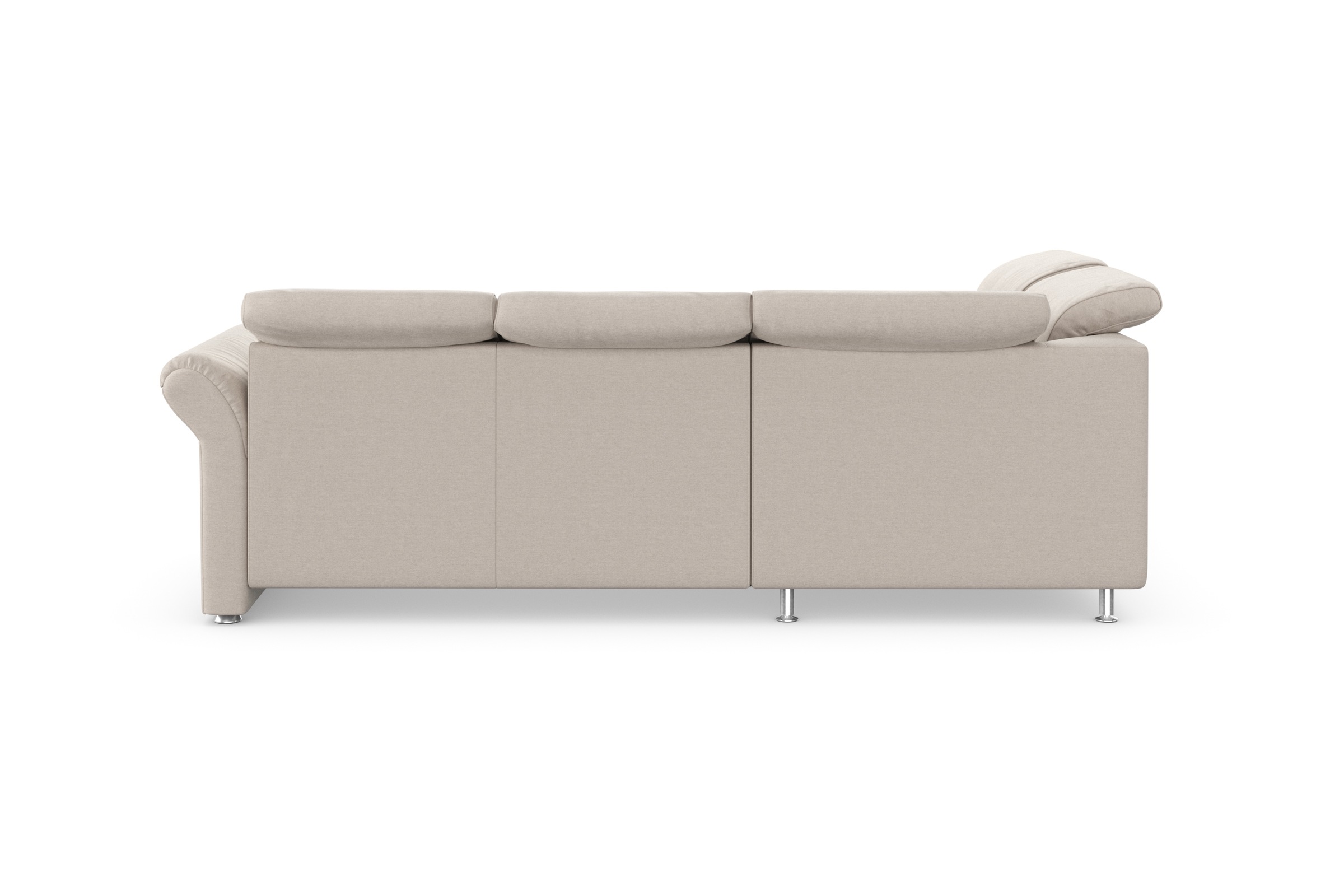 sit&more Ecksofa »Apulia L-Form«, wahlweise Bettfunktion, Bettkasten und Kopf- und Armteilverstellung