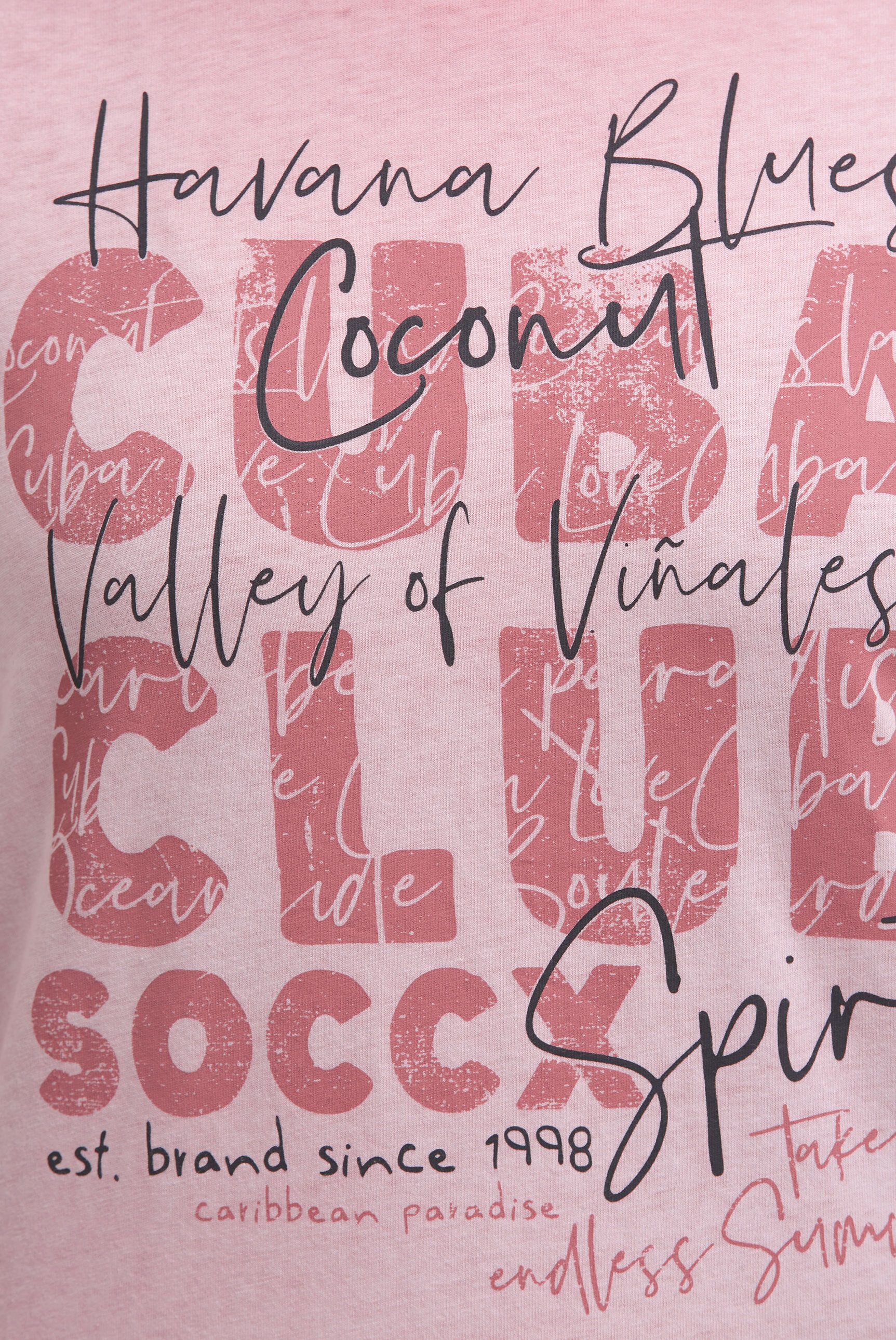 SOCCX Rundhalsshirt mit Necktape