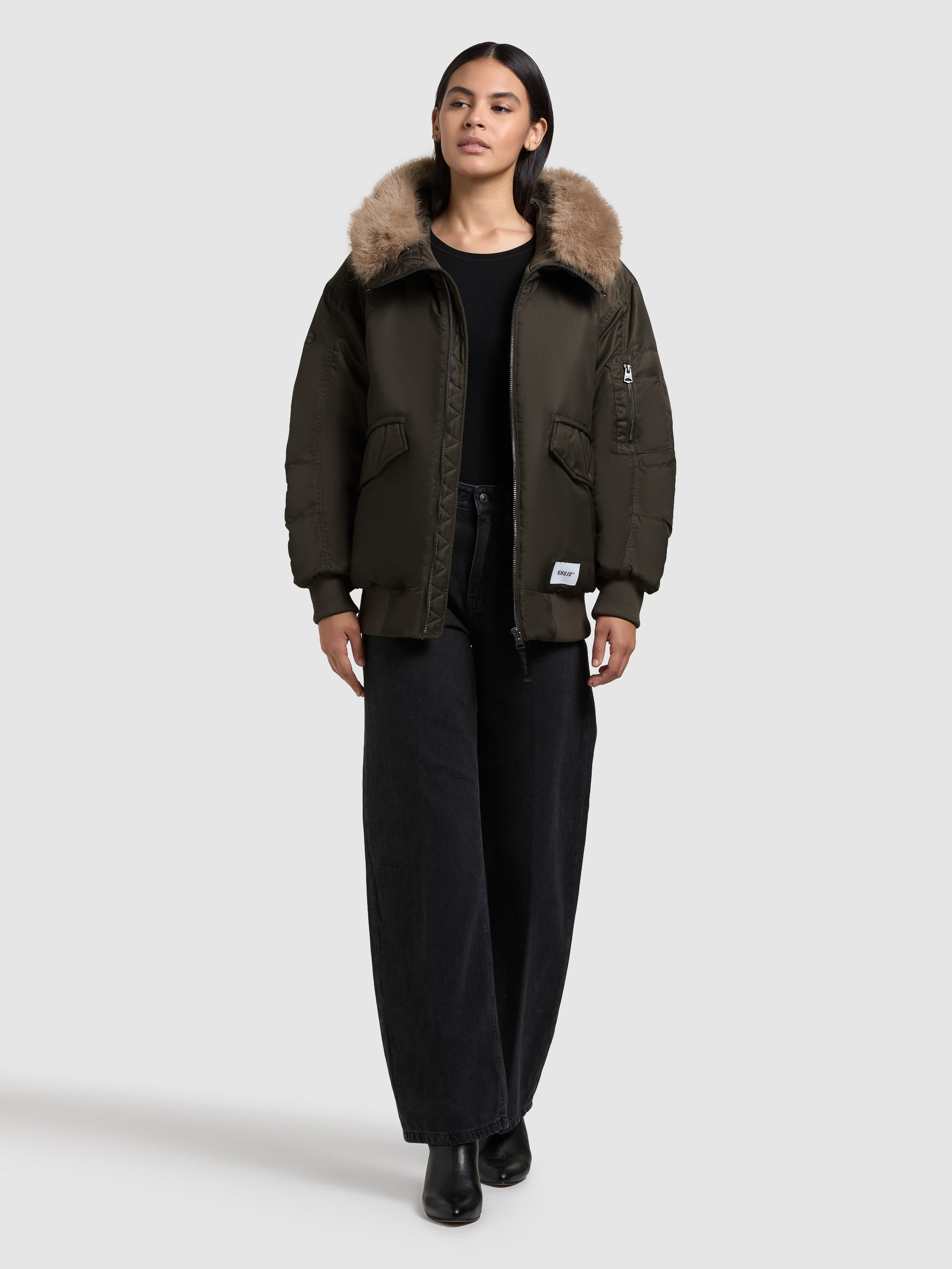 Thumbnail - khujo Bomberjacke "CELA" mit Kapuze