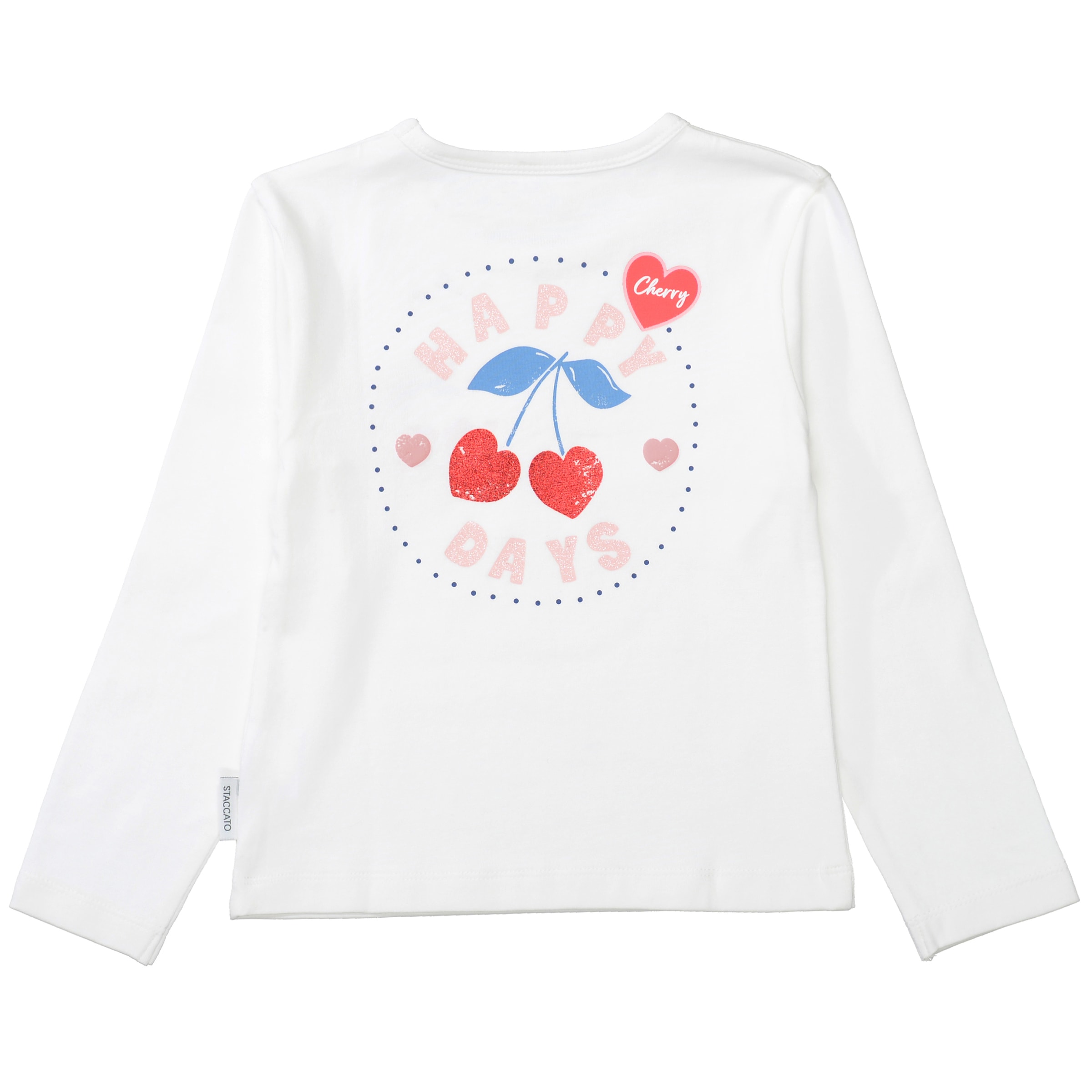 STACCATO Print-Shirt 2er Pack, bedruckt und mit Pailletten