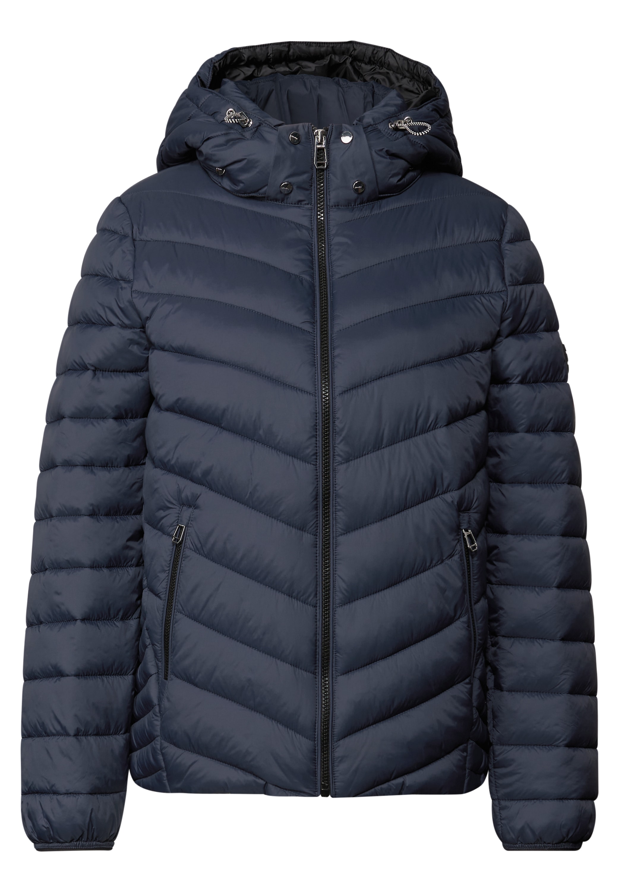 STREET ONE Steppjacke mit Kapuze mit Kapuze mit Gummizug