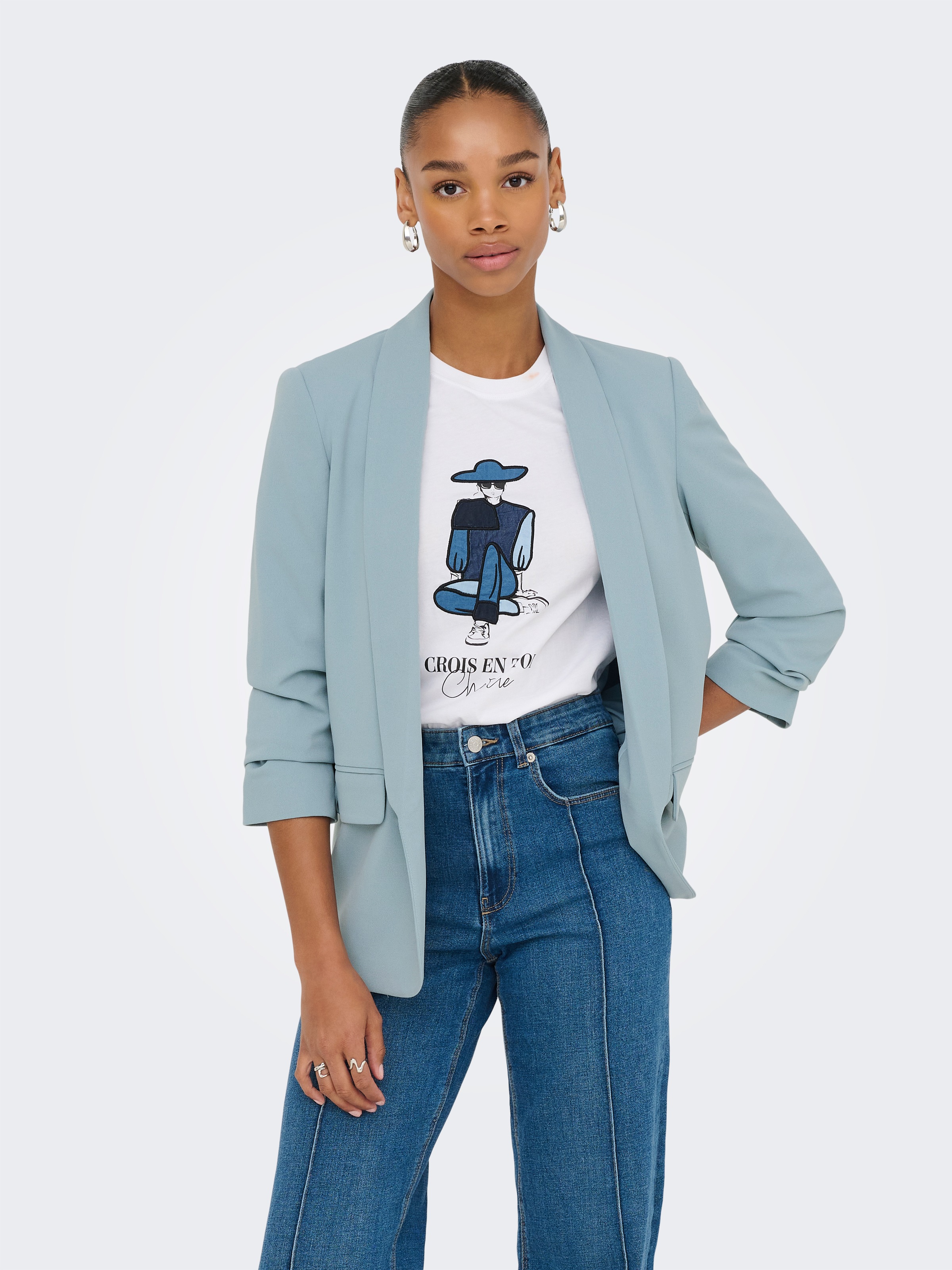 ONLY Longblazer "ONLEVI LIFE 3/4 LOOSE BLAZER CC TLR" günstig online kaufen
