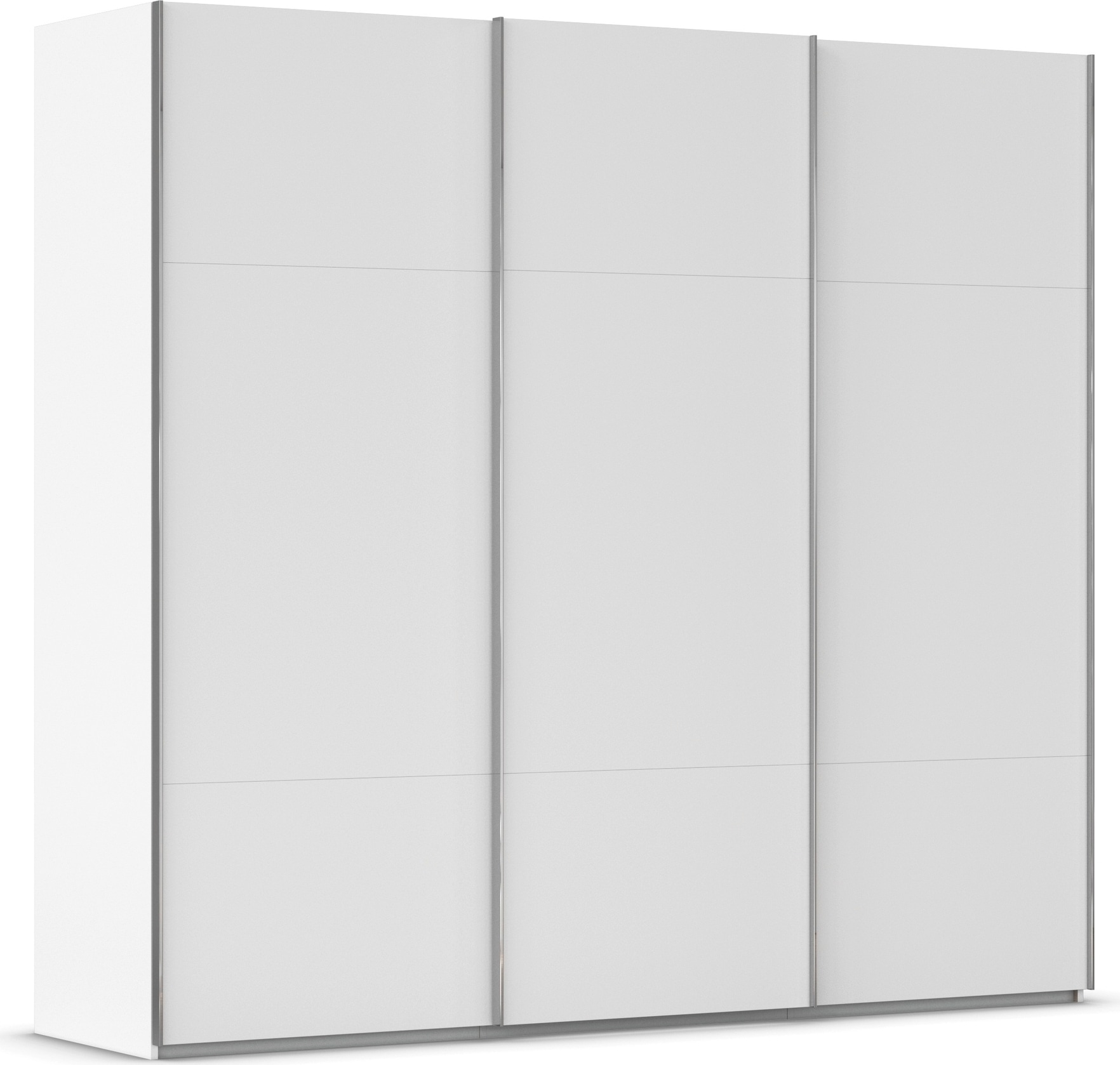 rauch Schwebetürenschrank "Kleiderschrank Schrank Garderobe Schlafzimmerschrank CONTIDO" 3 verschiedene Ausstattungen BASIC/CLASSIC/PREMIUM, aus hochwertigem Material in 6 Breiten 2 Griff-Farben MADE IN GERMANY