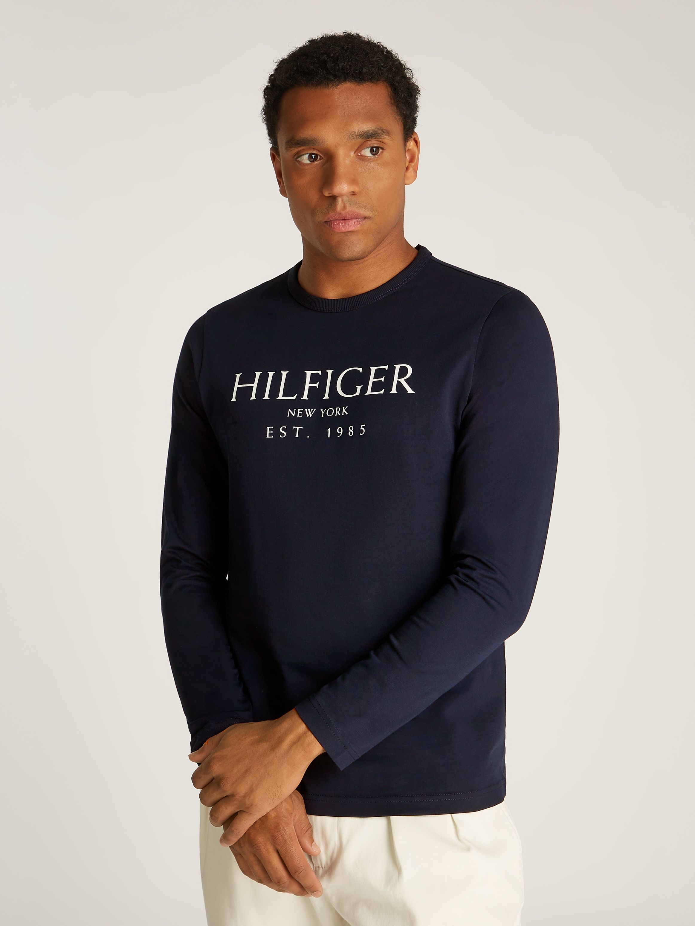 Tommy Hilfiger Langarmshirt "BIG HILFIGER LS TEE" günstig online kaufen