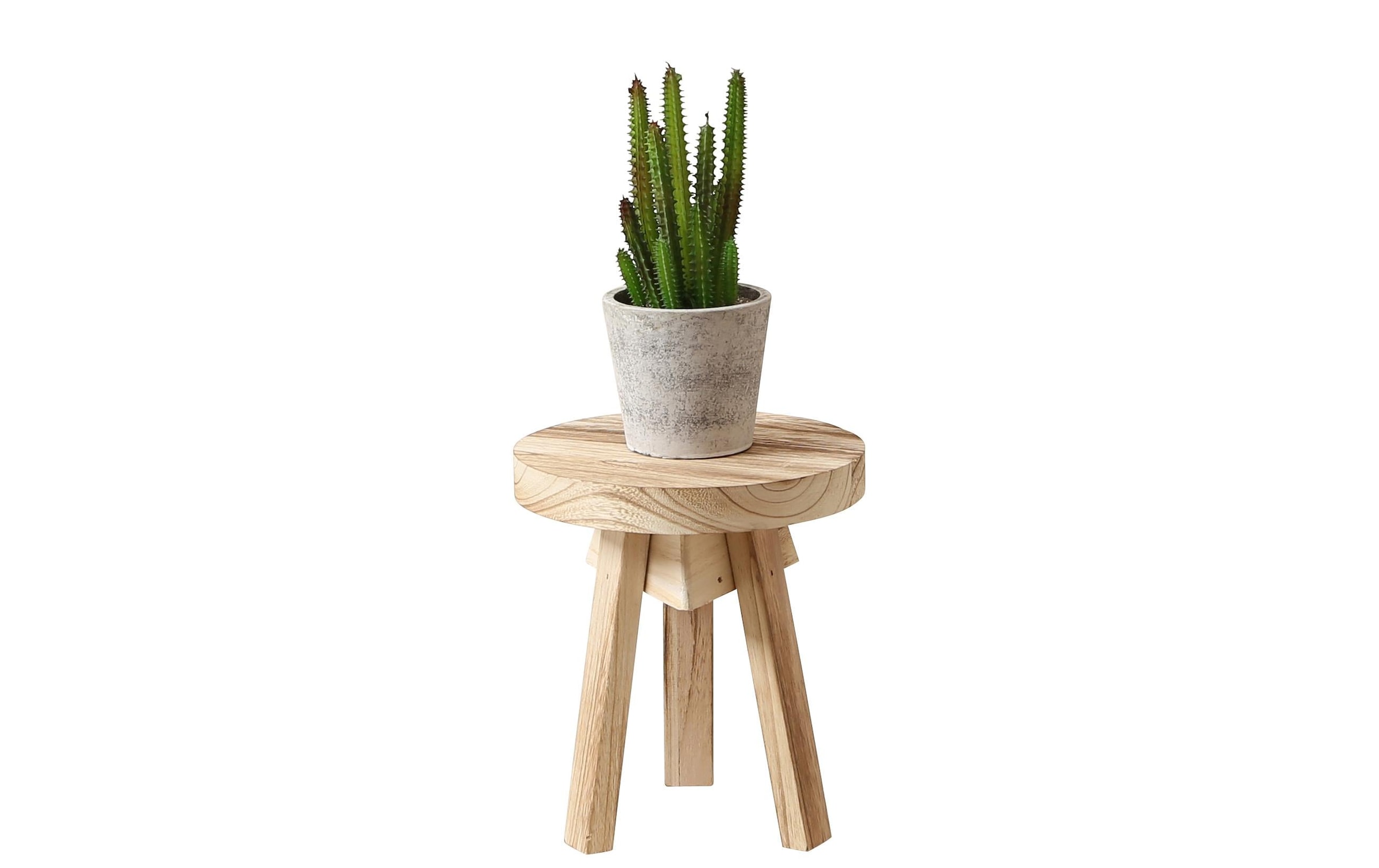 Esmée Hocker »Dekohocker rund aus Holz«