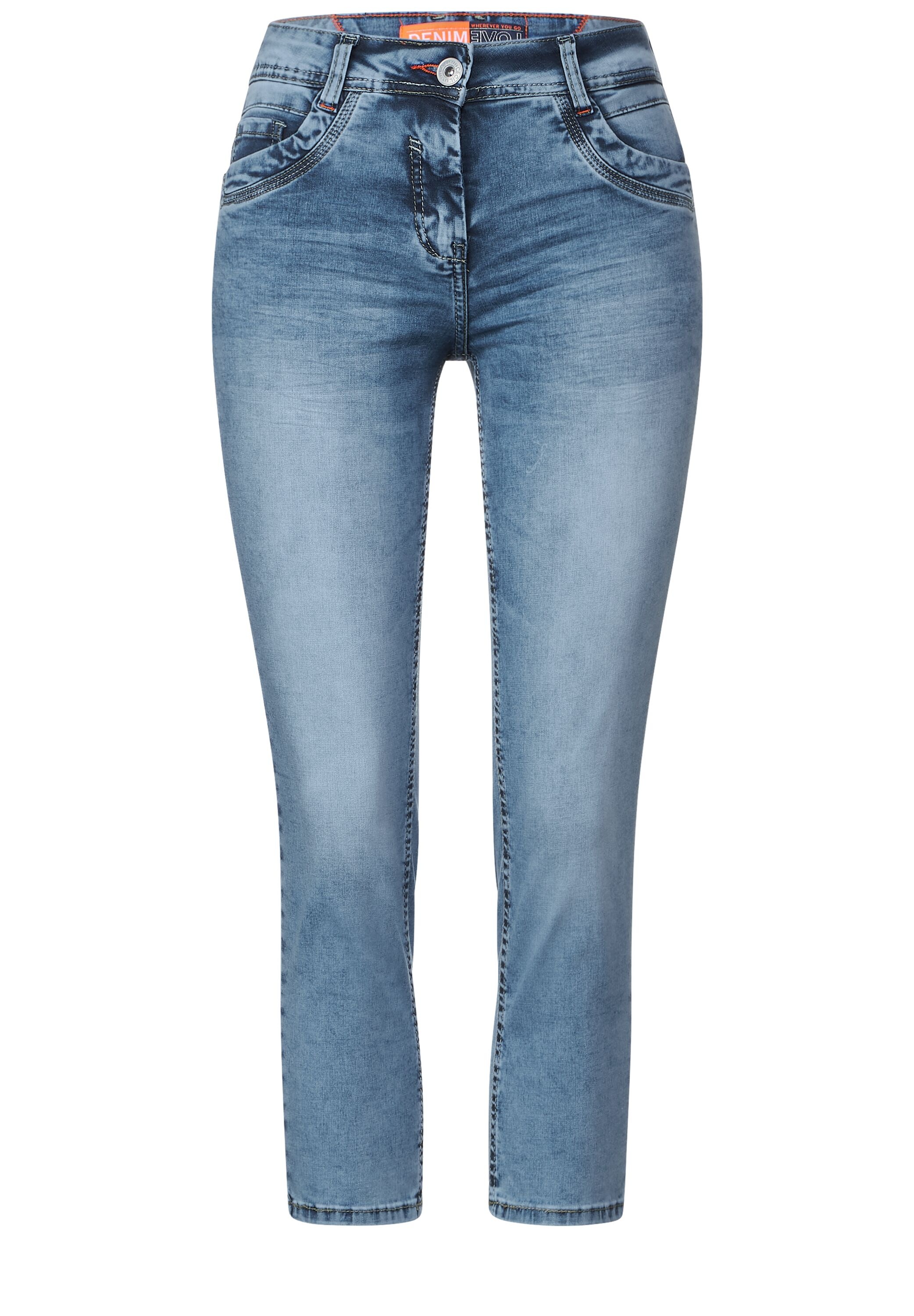 Cecil Slim-fit-Jeans, 5-Pocket-Style
