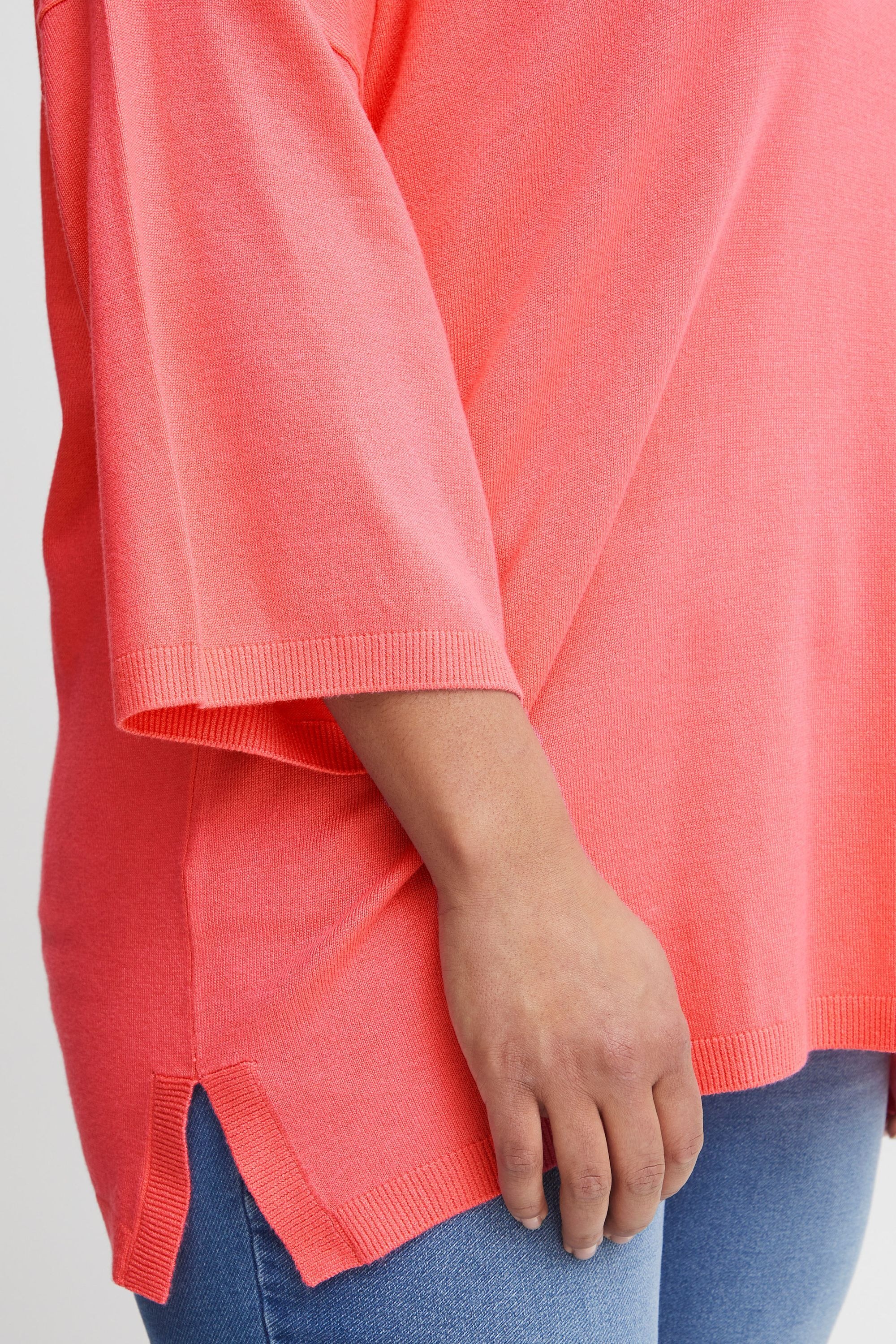 fransa Strickfleece-Pullover »Strickpullover FPBlume«