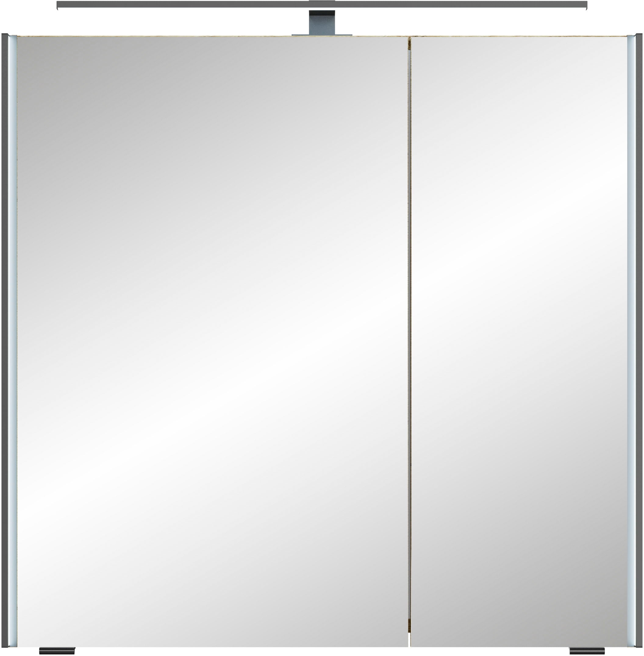 Saphir Spiegelschrank »Serie 7045 Badezimmer-Spiegelschrank inkl. LED-Beleuchtung, 2 Türen«, Badschrank 73,2 cm breit, inkl. LEDplus Schalter und Türdämpfer