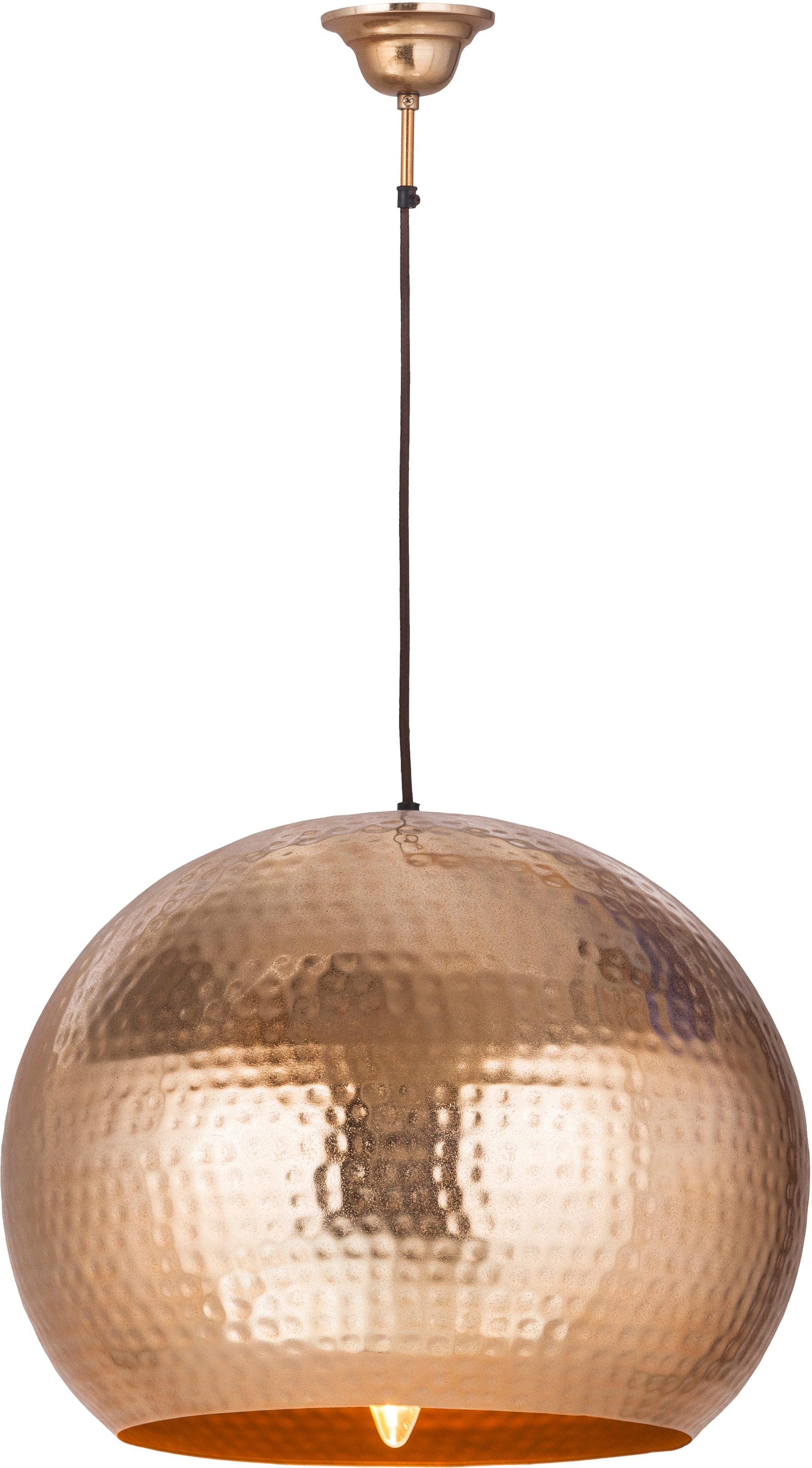 | Glockenform BAUR Industrial-Style, im Kayoom flammig-flammig, handgefertigt »Fabricia«, Hängeleuchte Metall-Hängeleuchte in 1