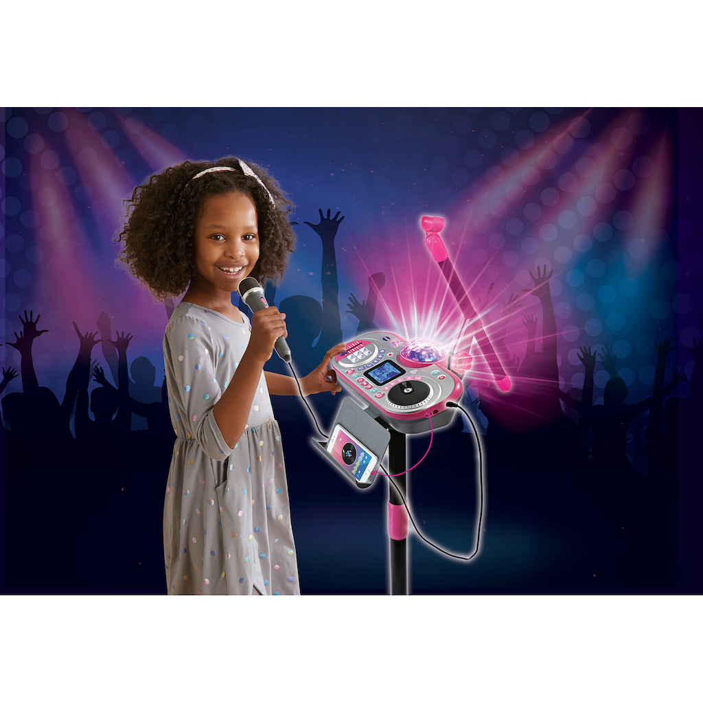 Vtech® Mikrofon »Kiditronics, Kidi Super Star DJ Studio, pink«