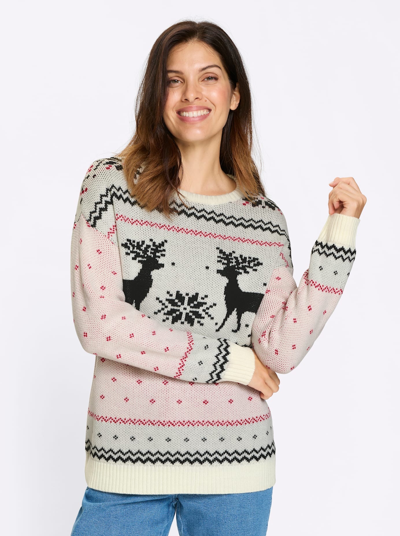 Classic Basics Strickpullover "Langarm-Pullover" günstig online kaufen