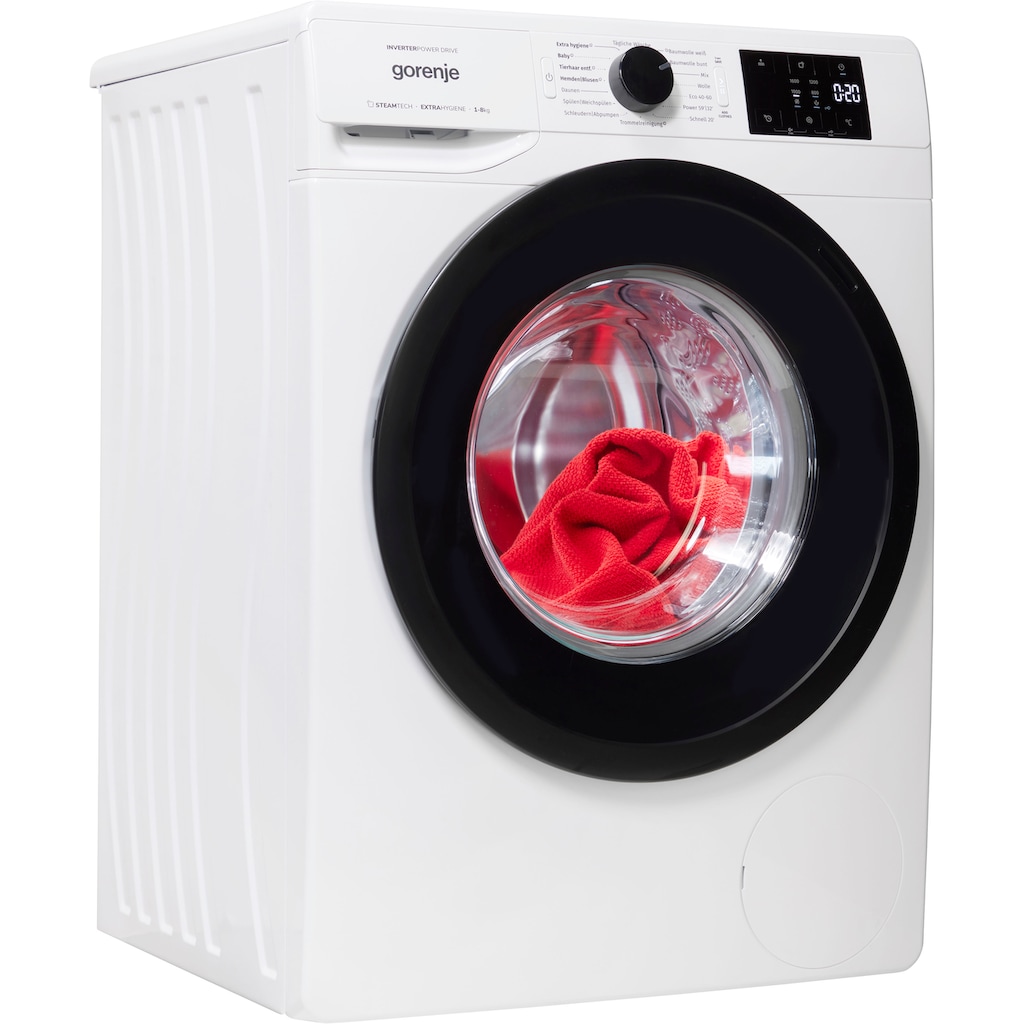 GORENJE Waschmaschine, WNEI86APS, 8 kg, 1600 U/min