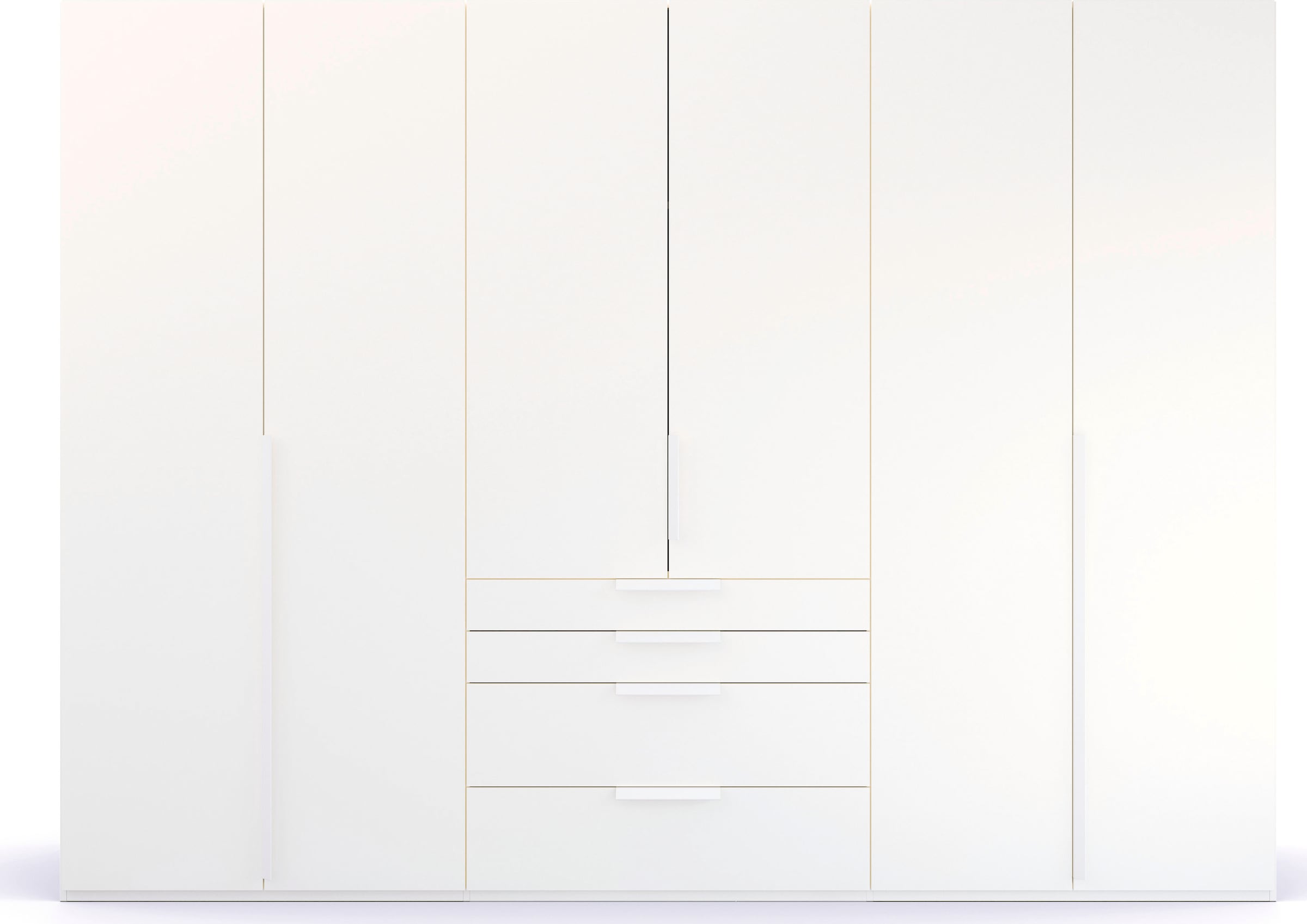 rauch Drehtürenschrank »Purisma«, mit Schubladen und umfangreichem Zubehör, mit Soft-Close-Funktion