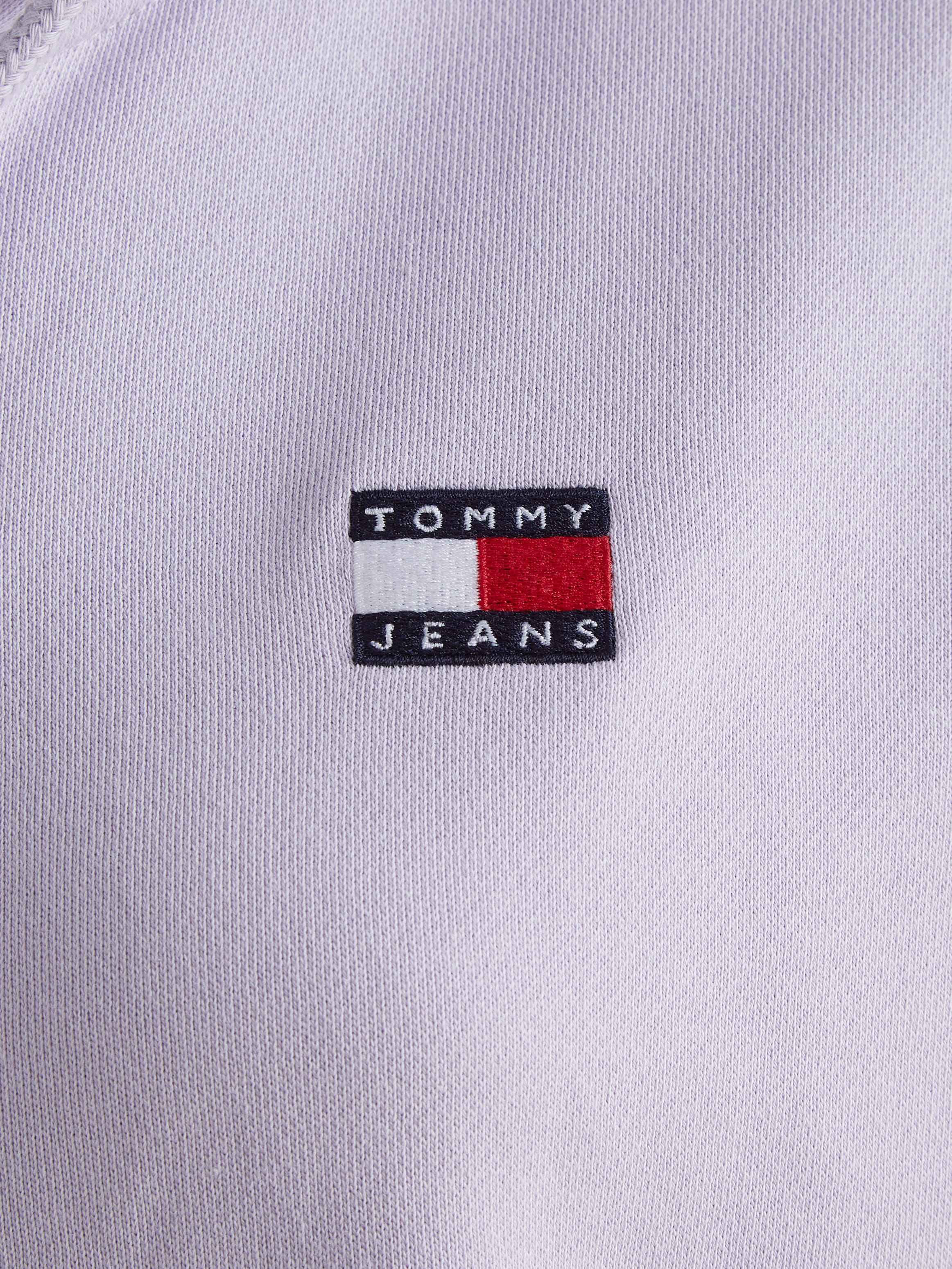 Tommy Jeans Curve Sweatjacke »TJW BADGE ZIP THRU HOODIE EXT«, Große Größen