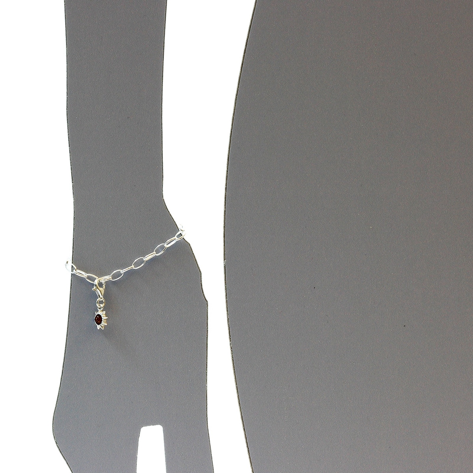 Kettenanhänger OSTSEE-SCHMUCK "- Sonne - Silber 925/000 - Bernstein" Gr. 21, silber (silber 925, silberfarben, weiß), Schmuckanhänger, Damen, Silber 925 (Sterlingsilber), Kettenanhänger 2