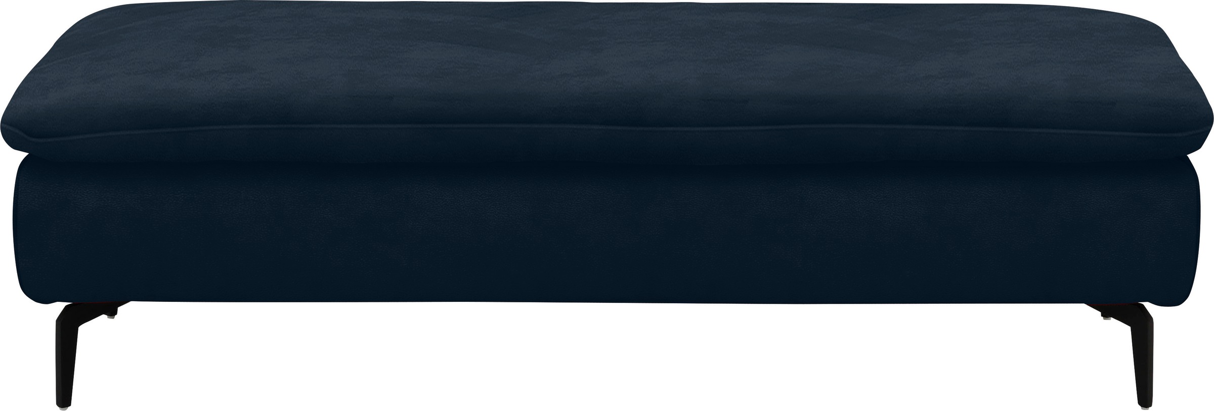 W.SCHILLIG Ecksofa »valentinoo, Designsofa, bequem, elegant und zeitlos, L-Form«, (Set), inklusive Hocker, mit Sitztiefenverstellung, Breite 299 cm