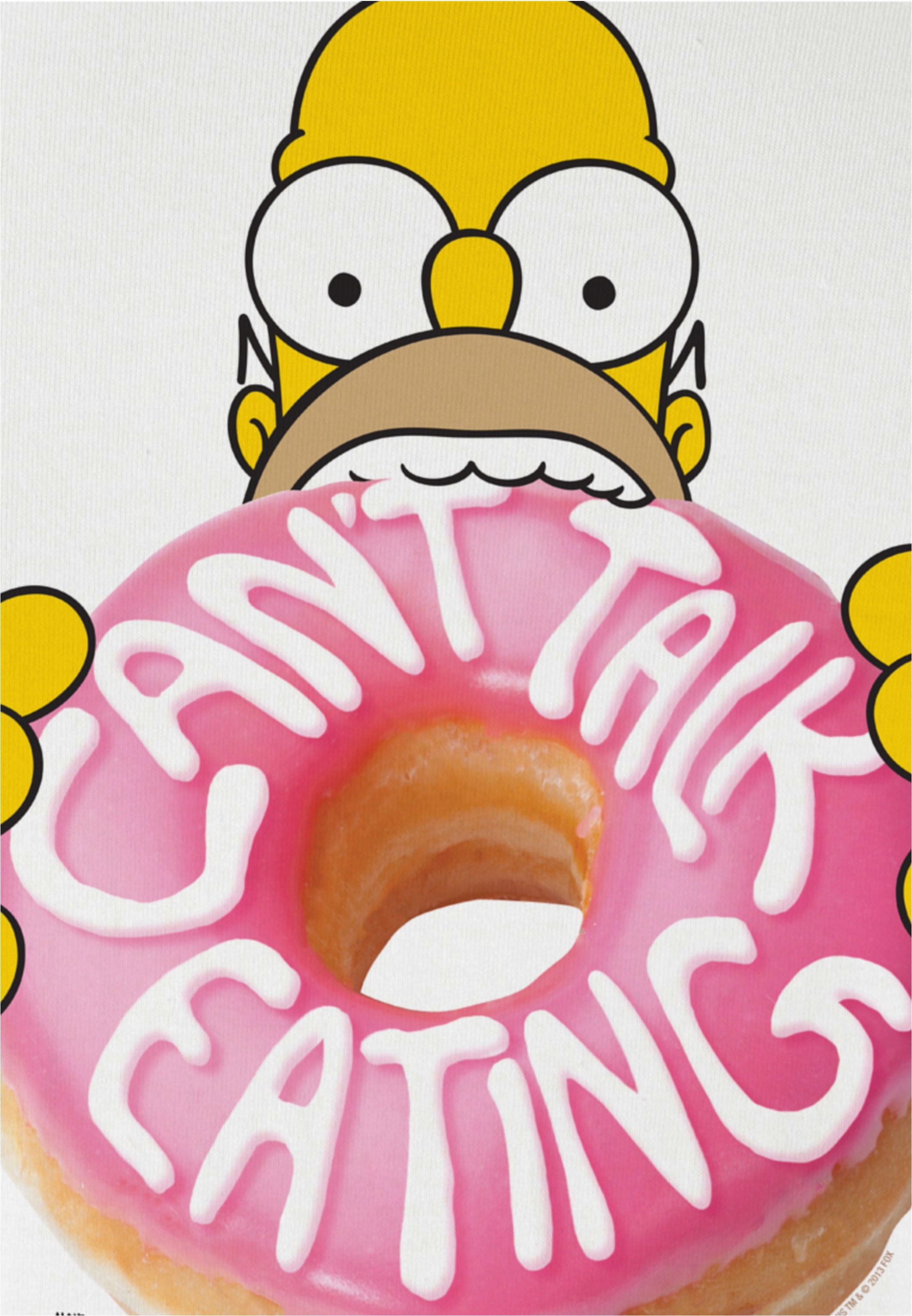 LOGOSHIRT T-Shirt »Homer Simpson« mit lustigem Frontdruck