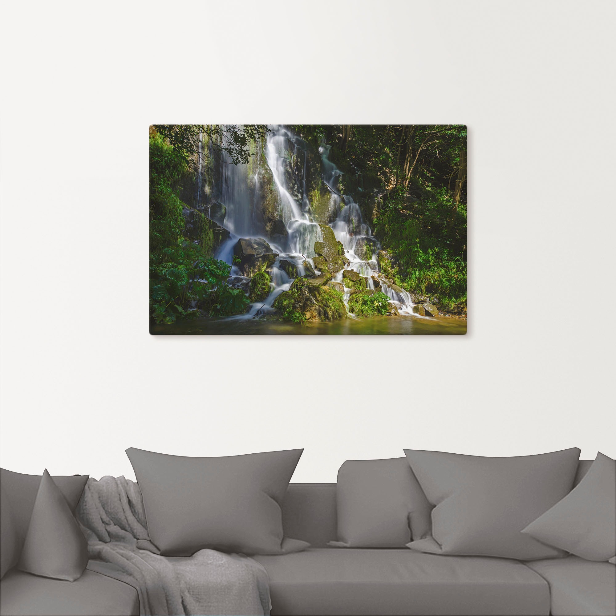 Artland Wandbild »Wasserfall im Harz«, Gewässer, (1 St.), als Poster in verschied. Größen