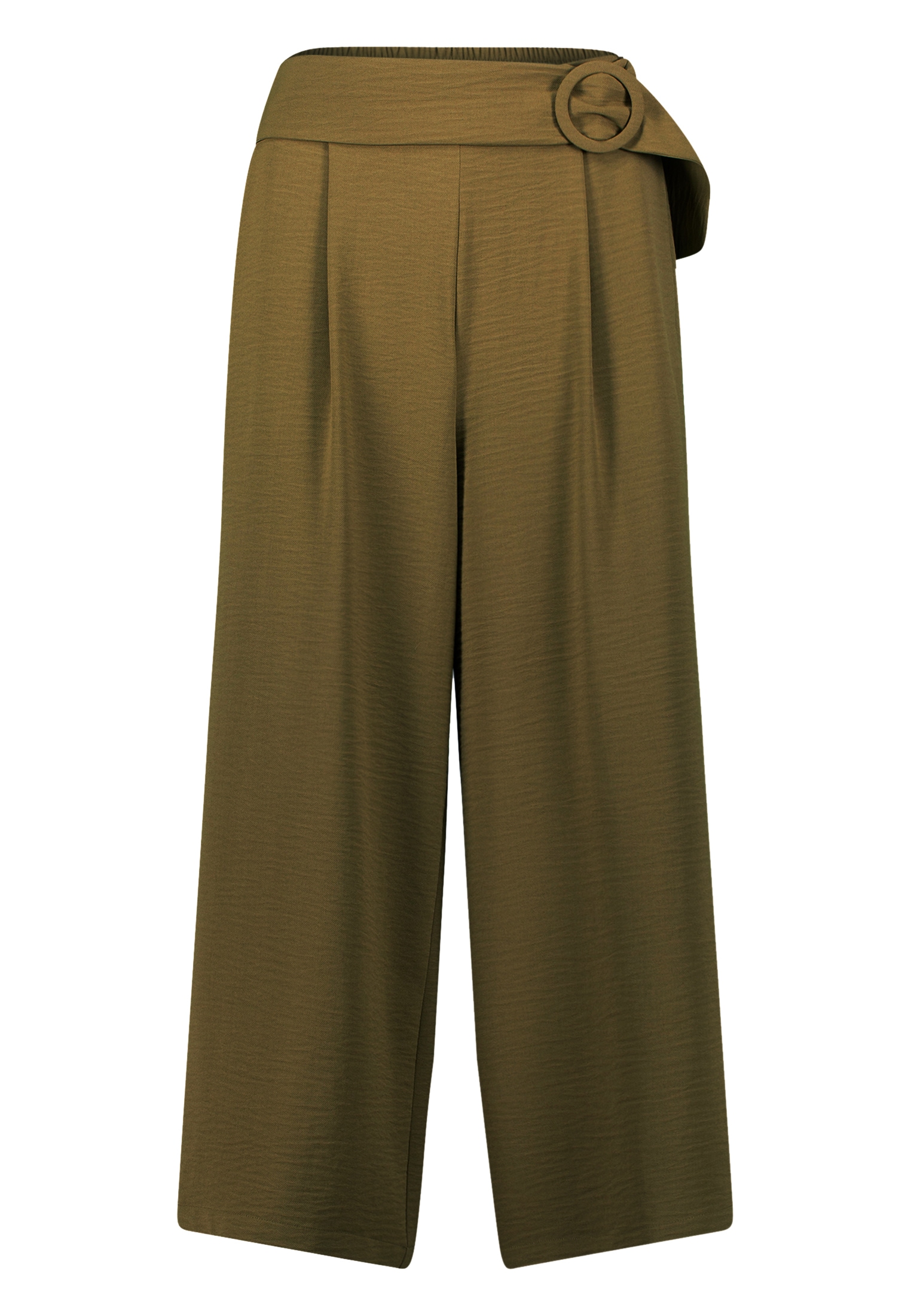 Zero Stoffhose »zero Hose mit weitem Bein und Gürtel 26 Inch«, Gürtel