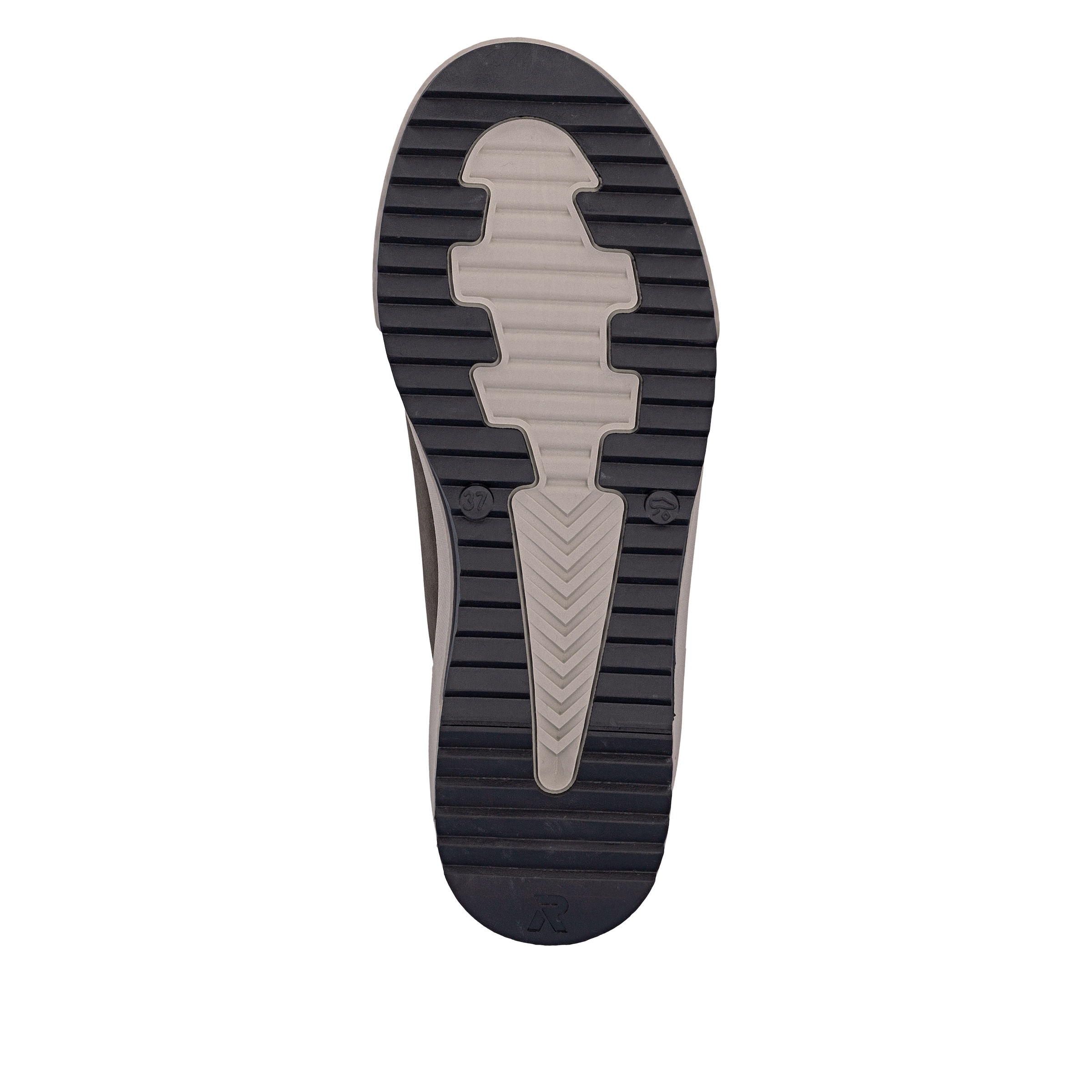 RIEKER Sport Schnürboots  Stiefelette, High Top Sneaker, Freizeitboots mit Reißverschluss
