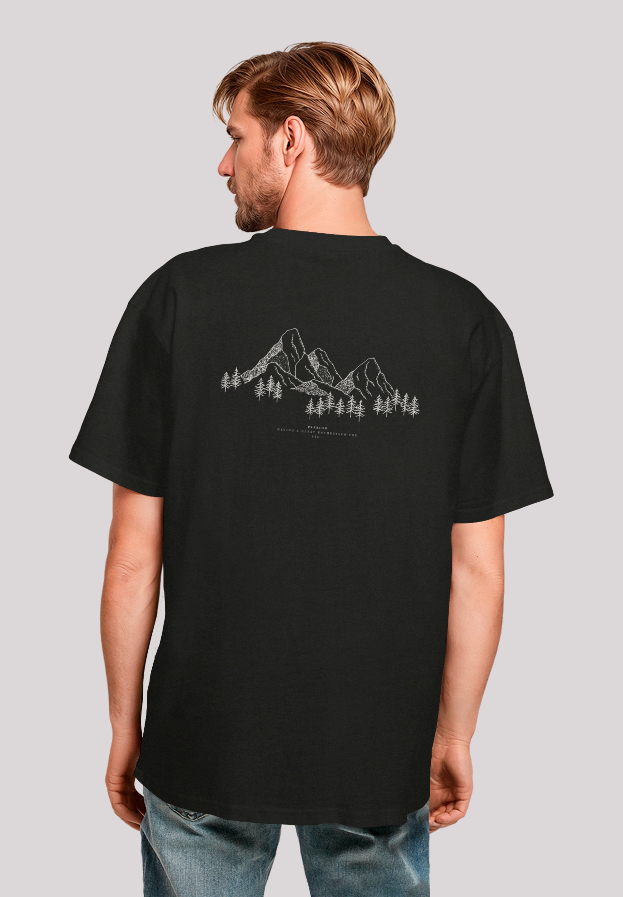 F4NT4STIC T-Shirt »Mountain«, Premium Qualität