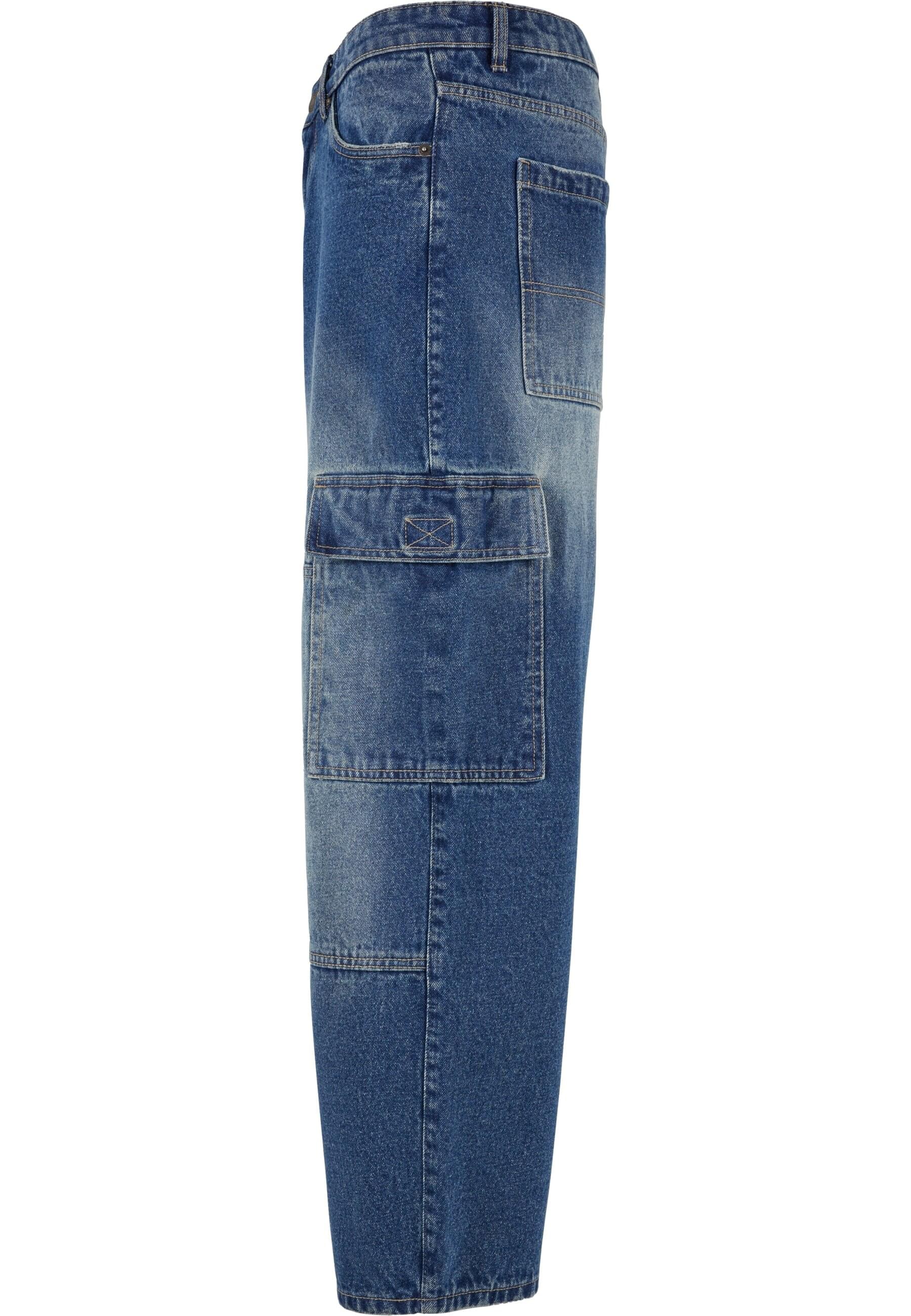 URBAN CLASSICS Bequeme Jeans »Urban Classics Tapered Heavy Ounce Baggy Cargo Jeans«