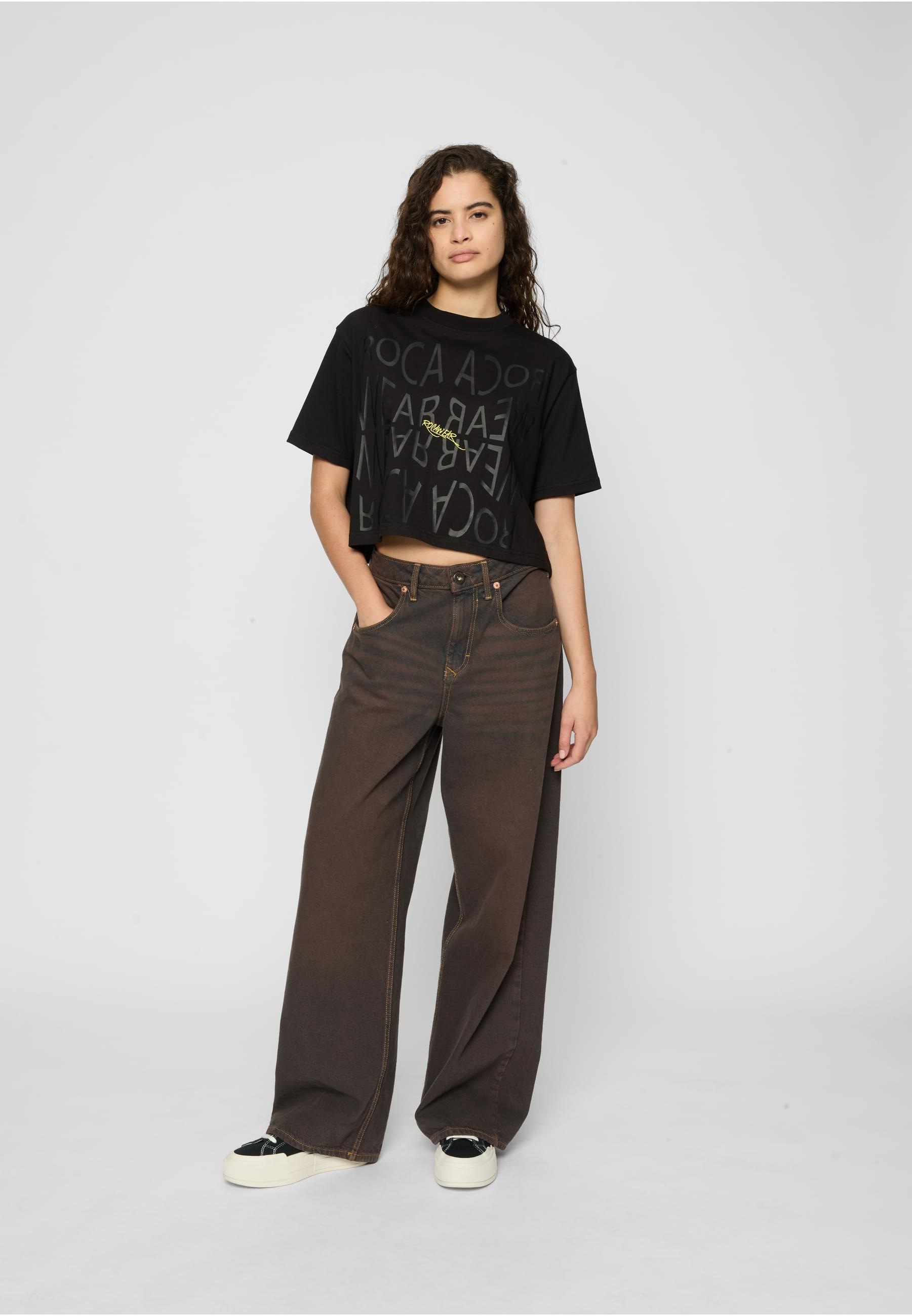 Rocawear T-Shirt »Rocawear Damen Rocawear Tshirt Backprint«, (1 tlg.)