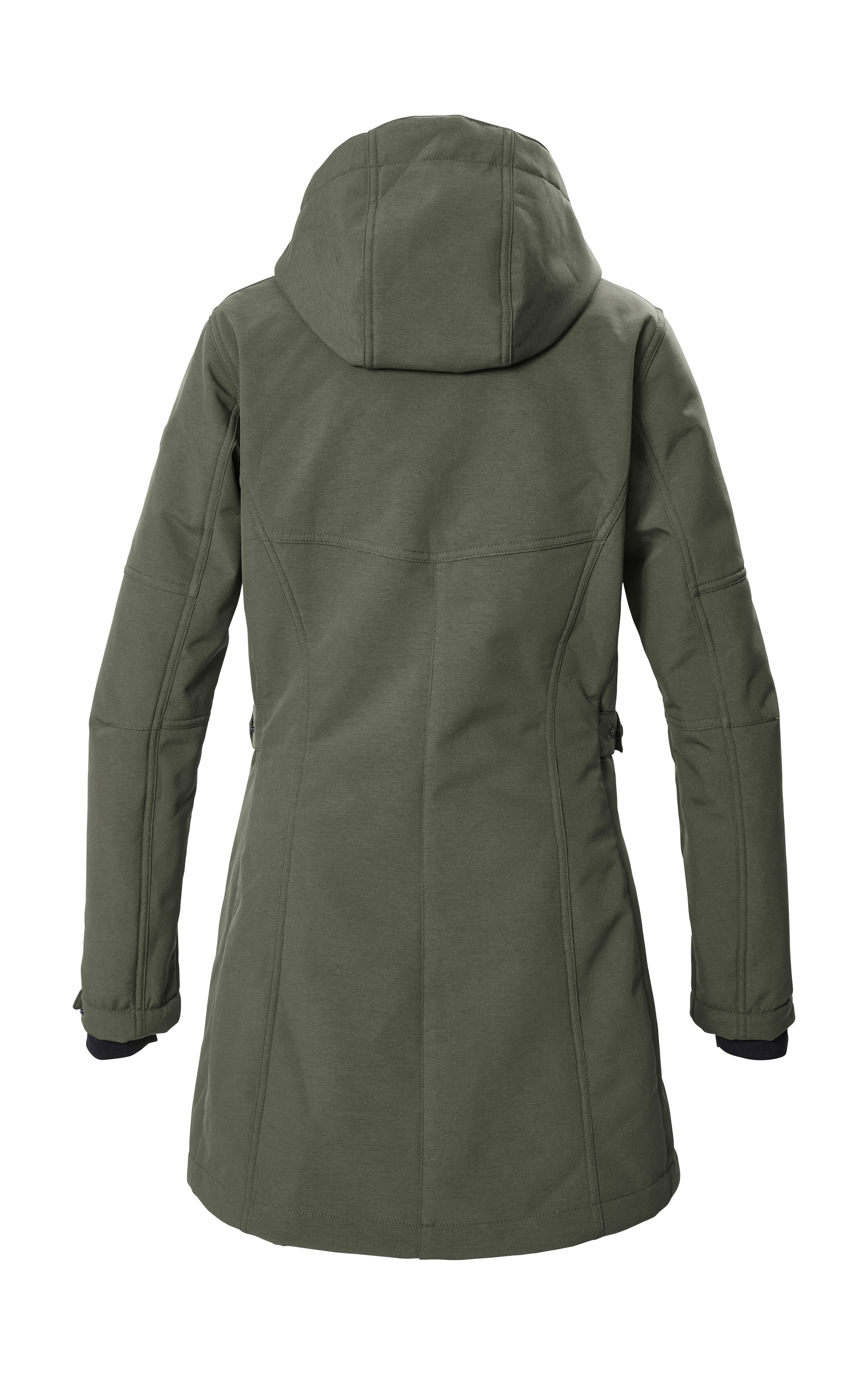 G.I.G.A. DX by killtec Softshellparka »GW 61 WMN SFTSHLL PRK« Winddichter, wasserabweisender Damen Softshell Parka mit Teddyfleece