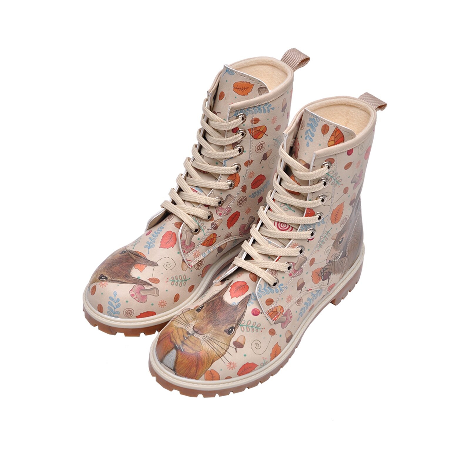 DOGO Schnürboots "Long Boots Schnürstiefel Squirrel Damen Stiefeletten, Lon günstig online kaufen