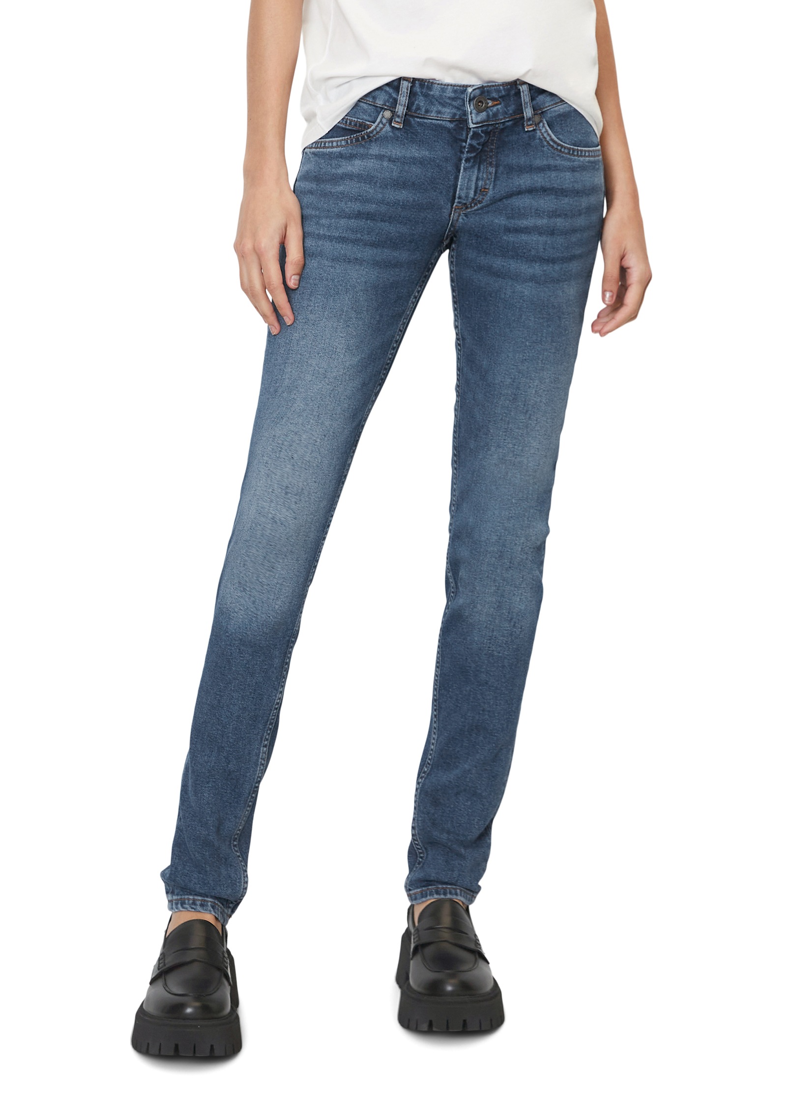 Marc O'Polo 5-Pocket-Jeans »aus Bio-Baumwolle-Mix«