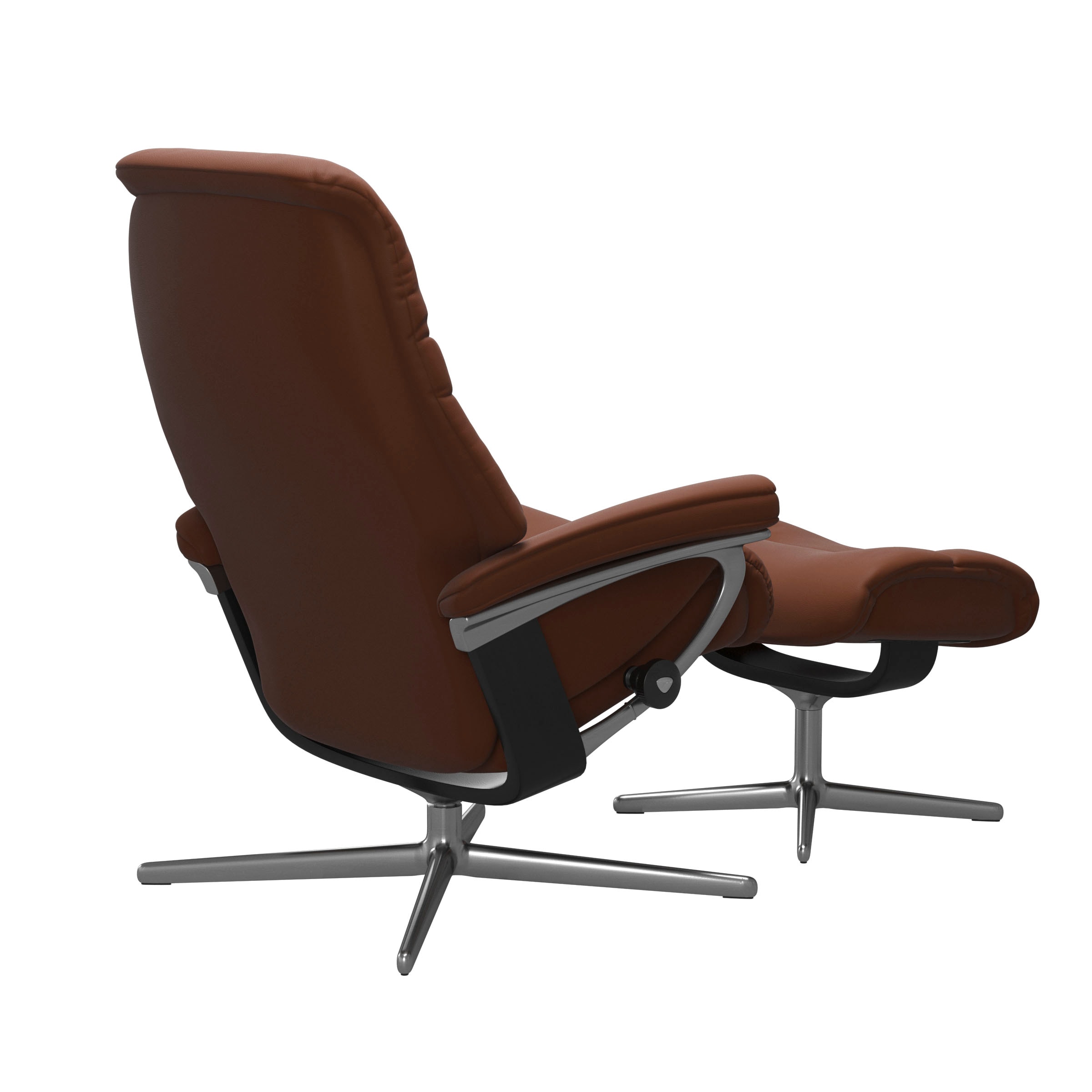 Stressless® Relaxsessel »Sunrise«, mit Cross Base, Größe S, M & L, Holzakzent Schwarz