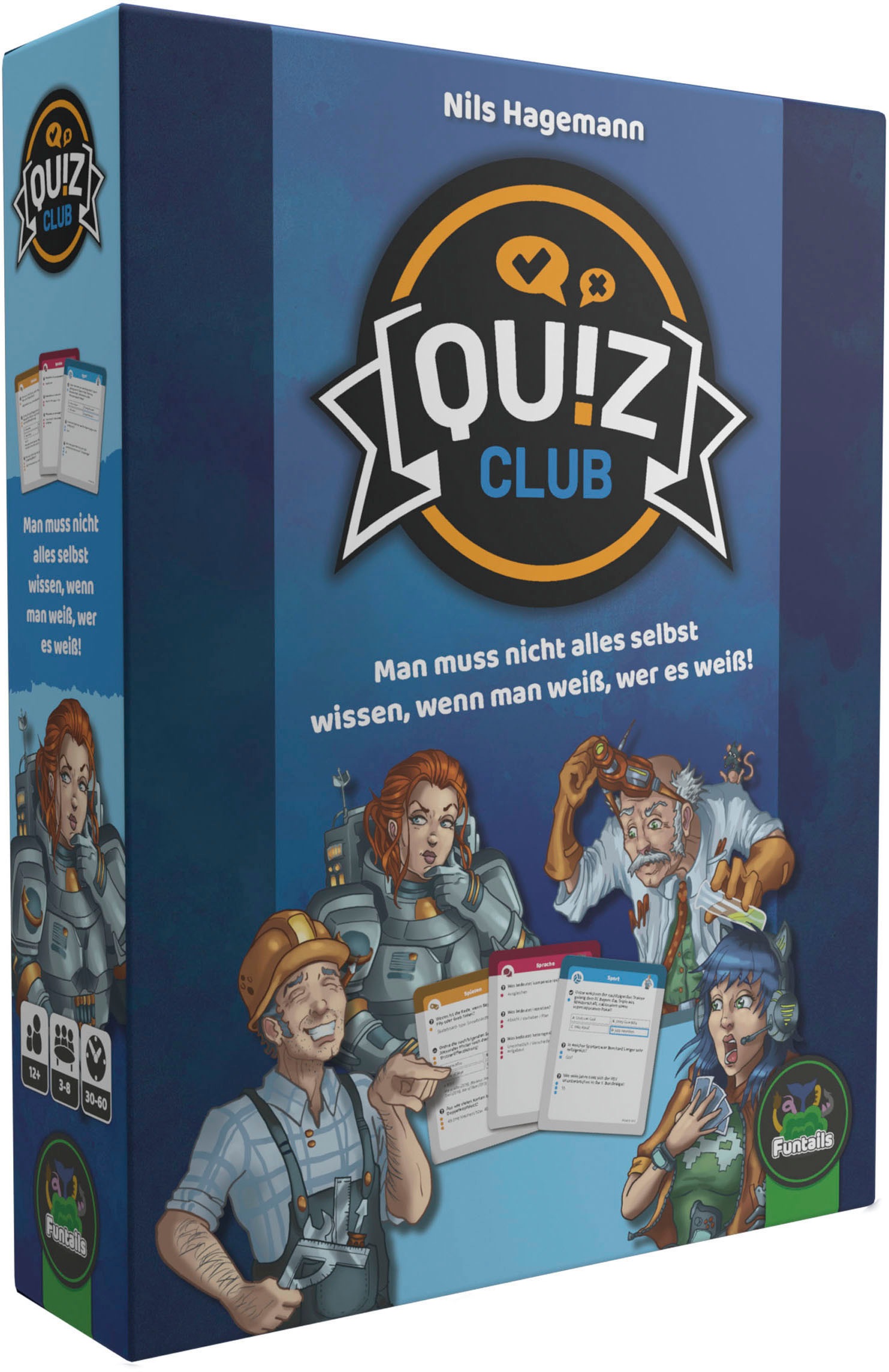 Funtails Spiel »Quiz Club DE V2«