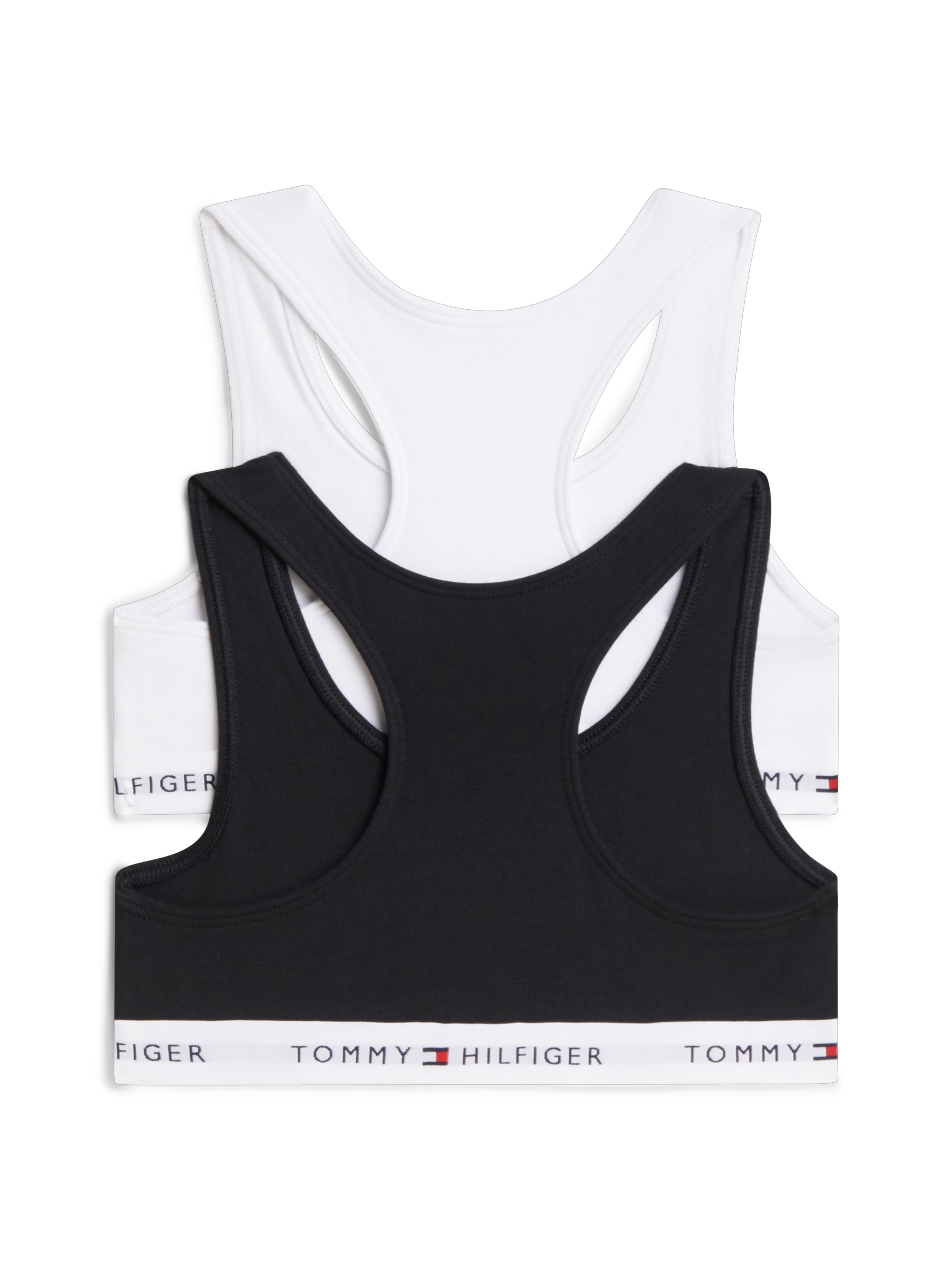Tommy Hilfiger Underwear Bralette »2PK« 2 Racerback-Bralettes mit Tommy-Logos
