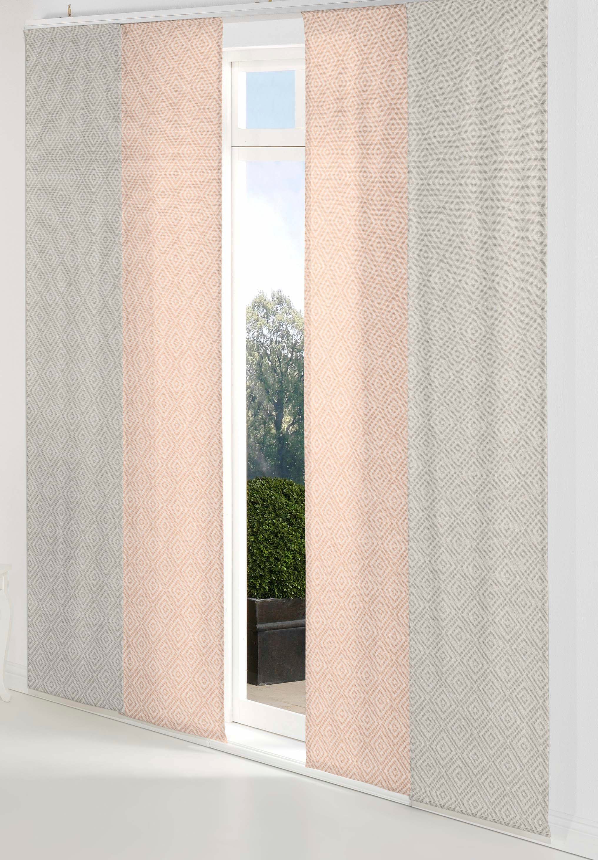 Wirth Schiebegardine "Telfort" Paneelwagen 1 Stk. tlg. günstig online kaufen