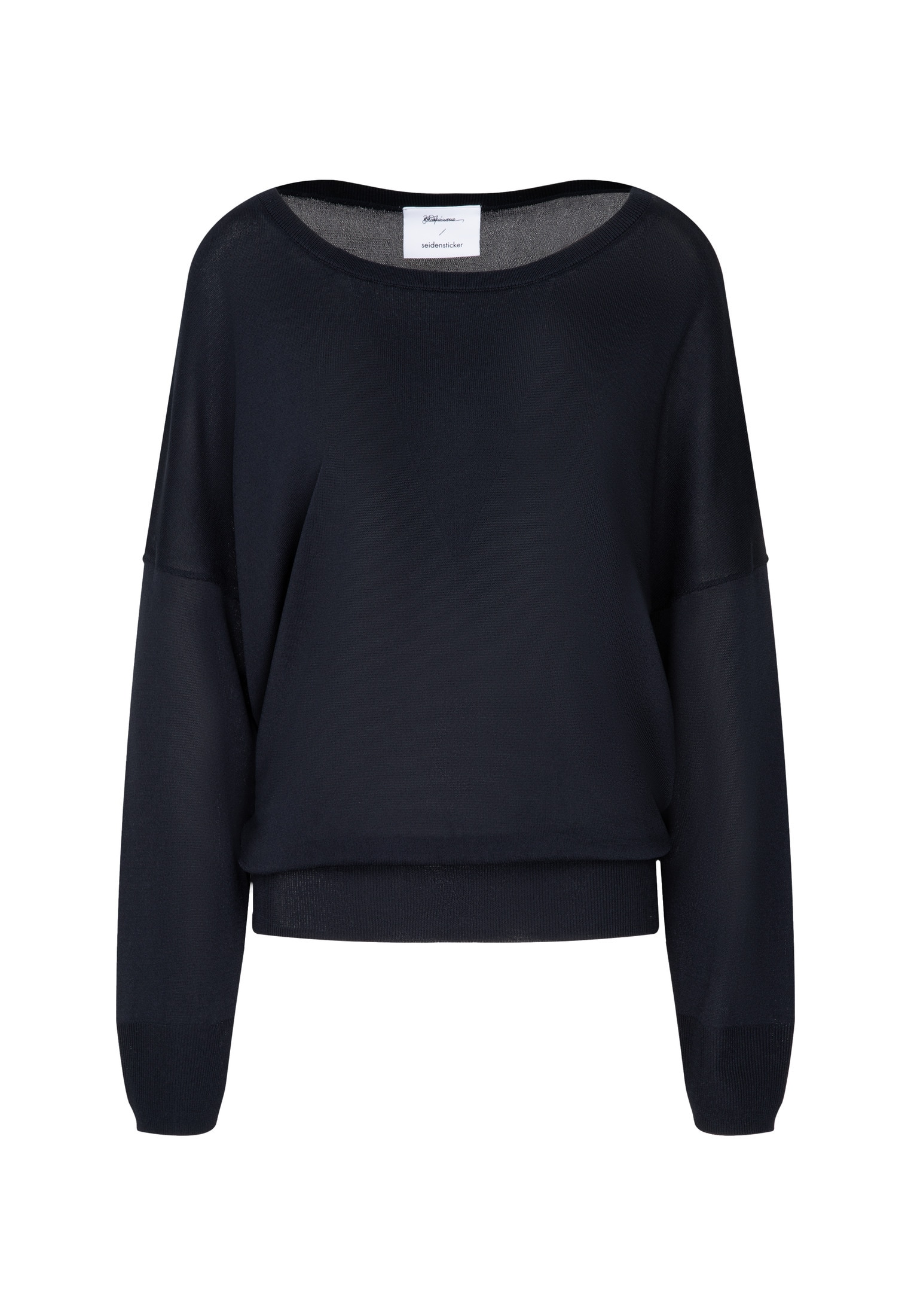 seidensticker Strickpullover »Schwarze Rose«, 1/1 Rundhals