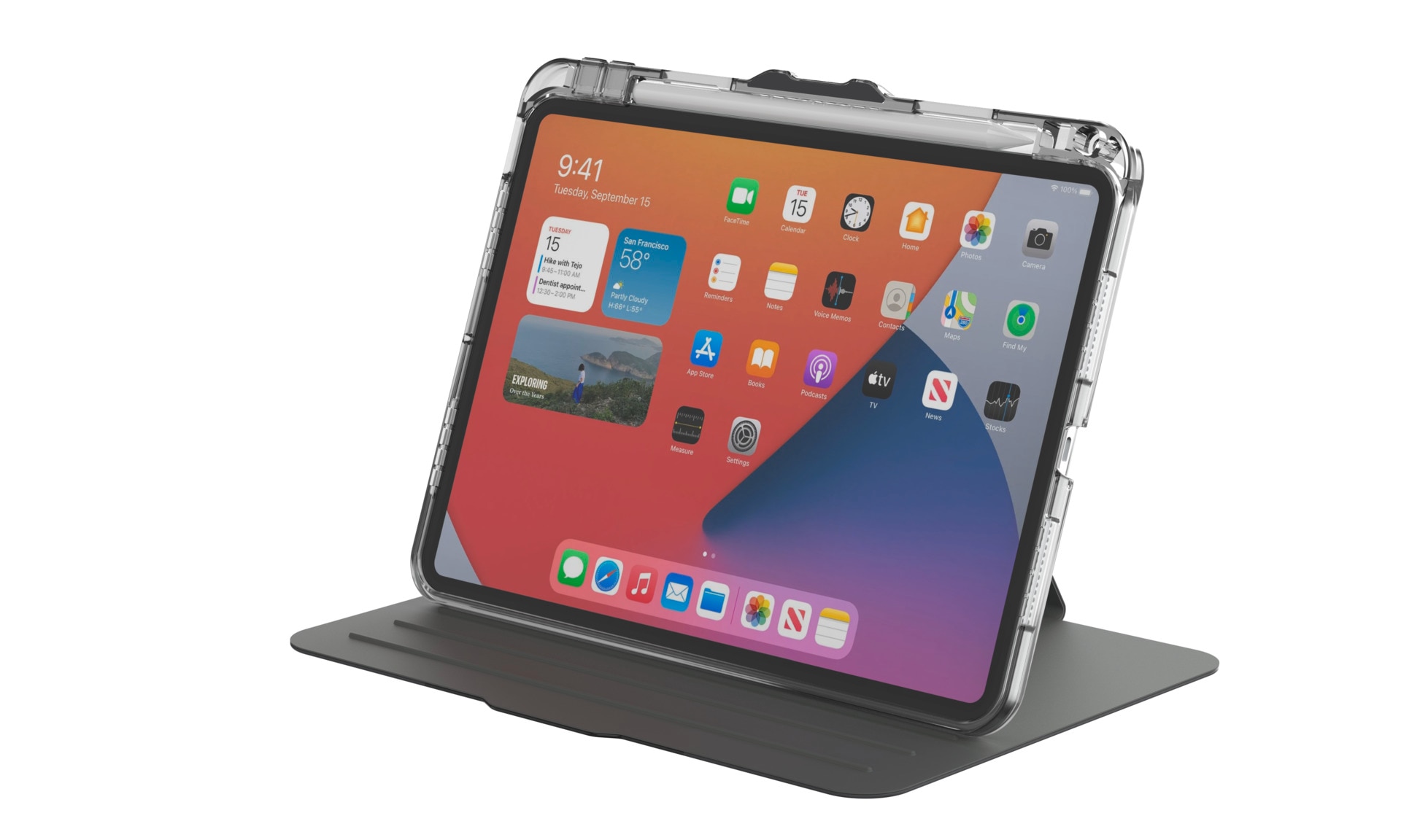Targus Tablet-Hülle »VersaVu Case für Apple iPad 10,9-11«, Backcover, Schutzhülle, Tabletschutzhülle, Case, Schutzcase, stoßfest