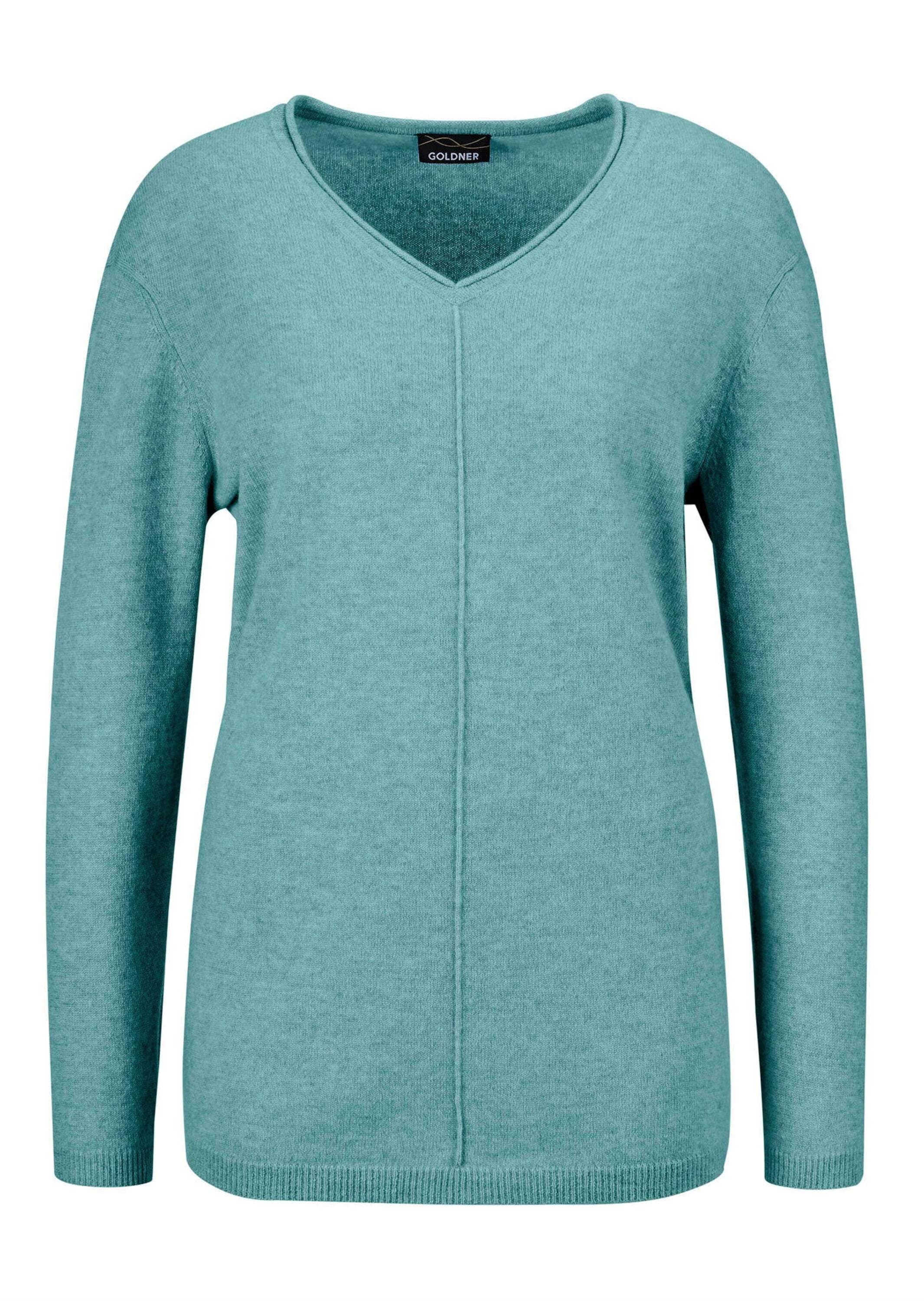 GOLDNER Strickpullover "Kaschmirpullover mit V-Ausschnitt" günstig online kaufen