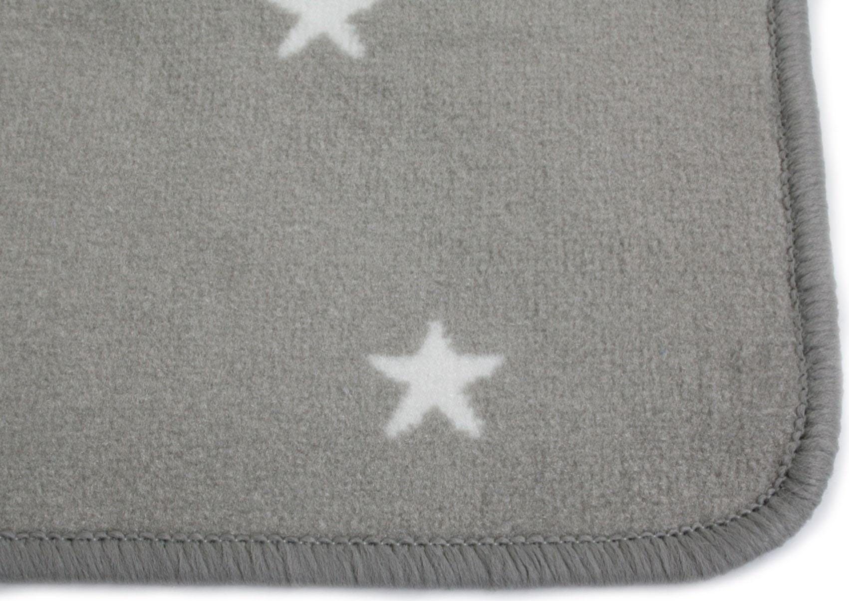 Thumbnail - Primaflor-Ideen in Textil Kinderteppich "STELLA, Made in Belgium" rechteckig 5 mm Höhe Motiv Sterne, Kinderzimmer